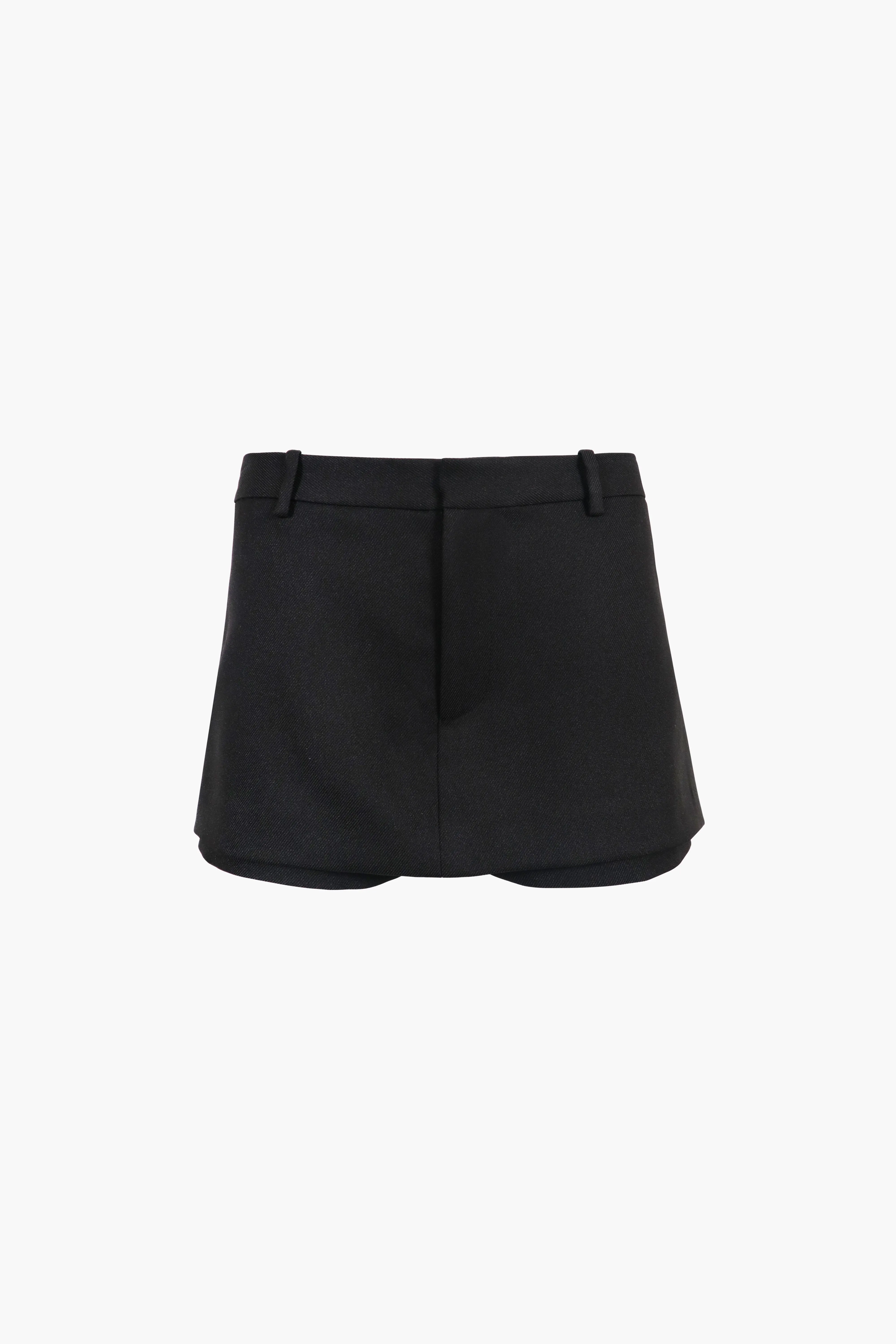 SABA SHORTS IN BLACK sold by Sandy Liang