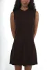 MILLIE DRESS IN BROWN sold by Sandy Liang