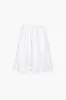 HENRI SKIRT IN WHITE sold by Sandy Liang