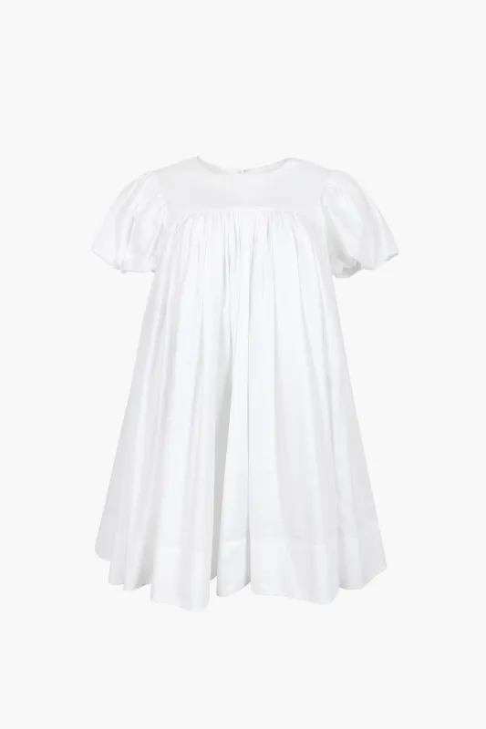 MIYO DRESS IN WHITE sold by Sandy Liang