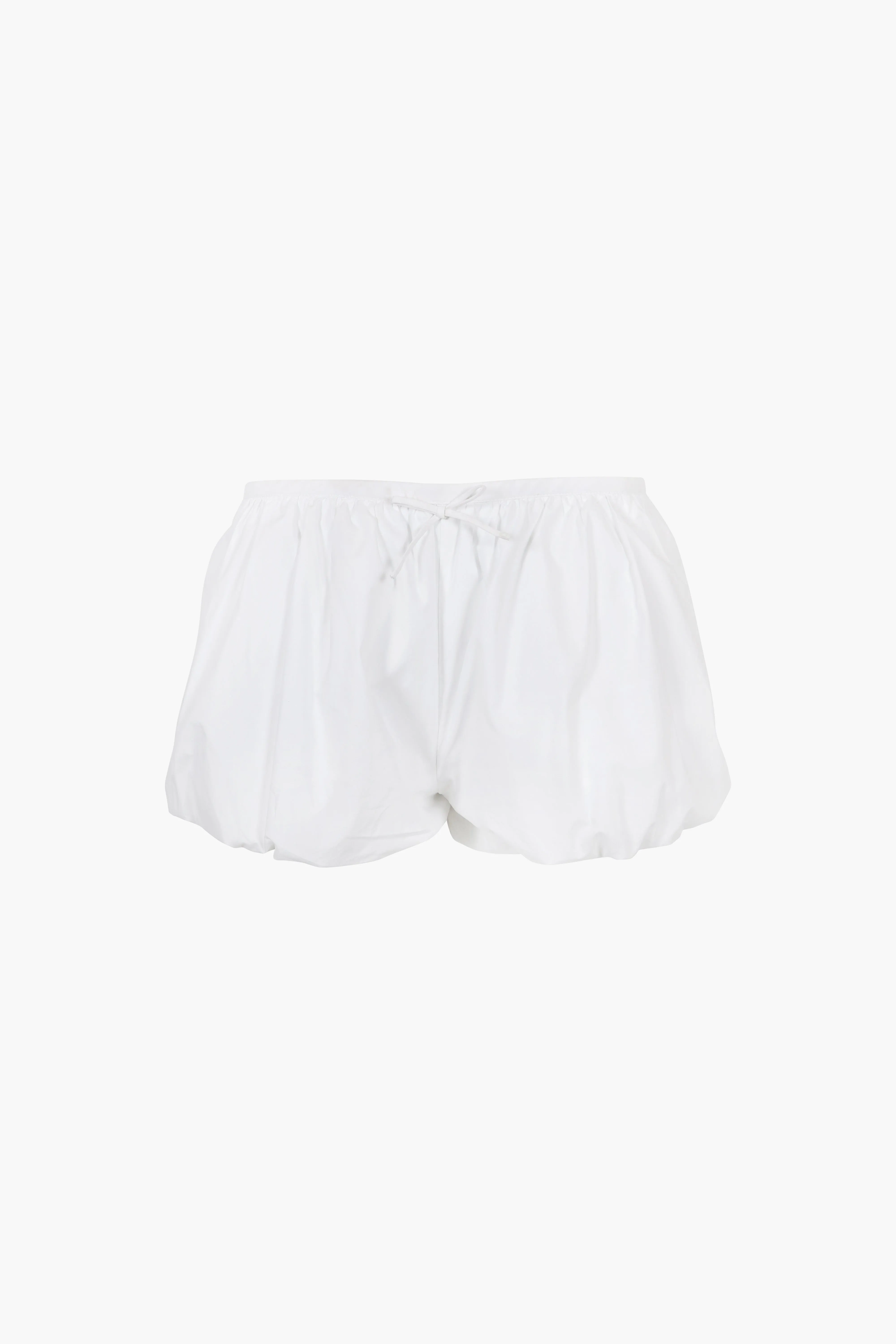 KAYO SHORTS IN WHITE sold by Sandy Liang