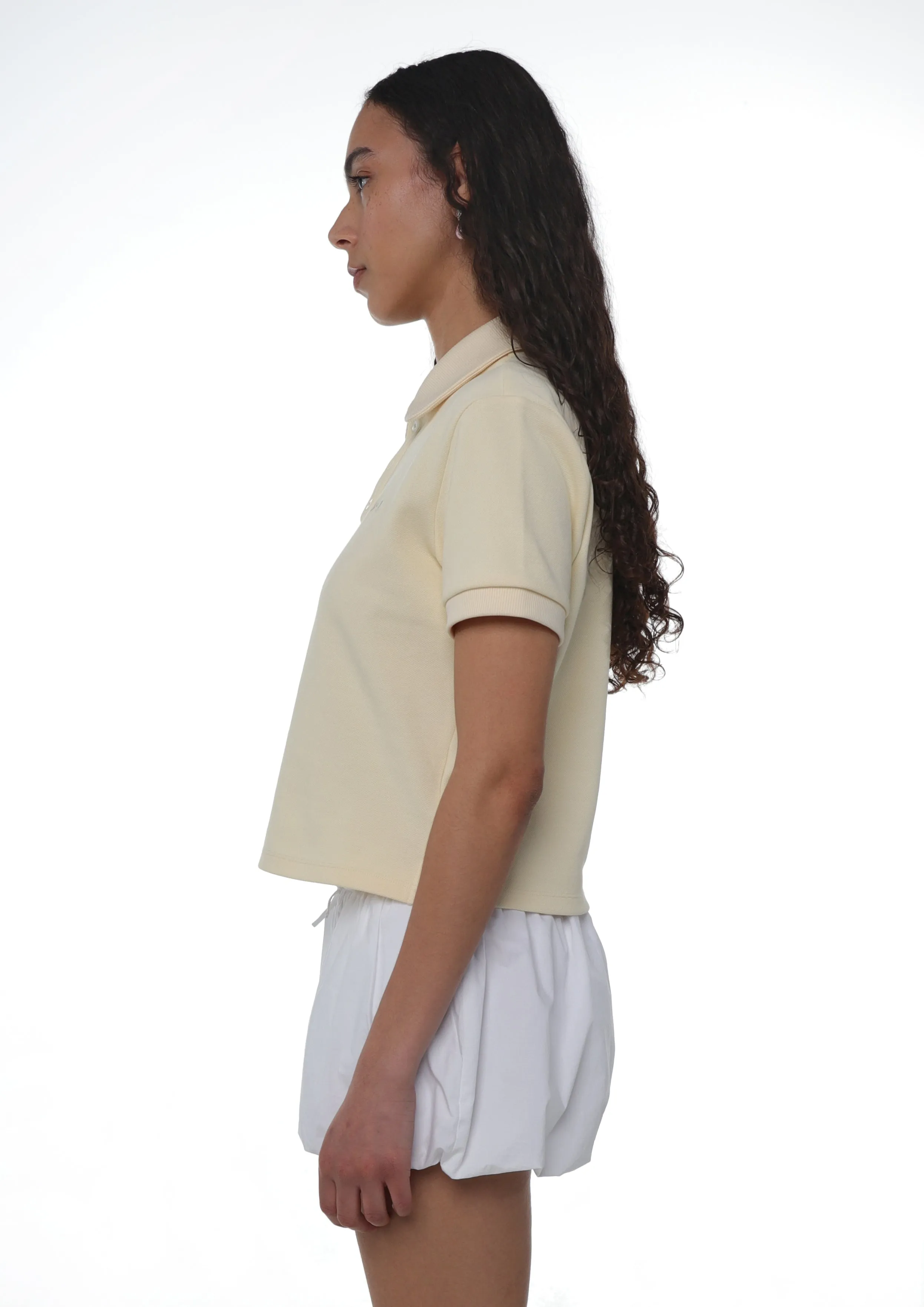 LOUISE POLO IN BUTTER sold by Sandy Liang product image thumbnail 3