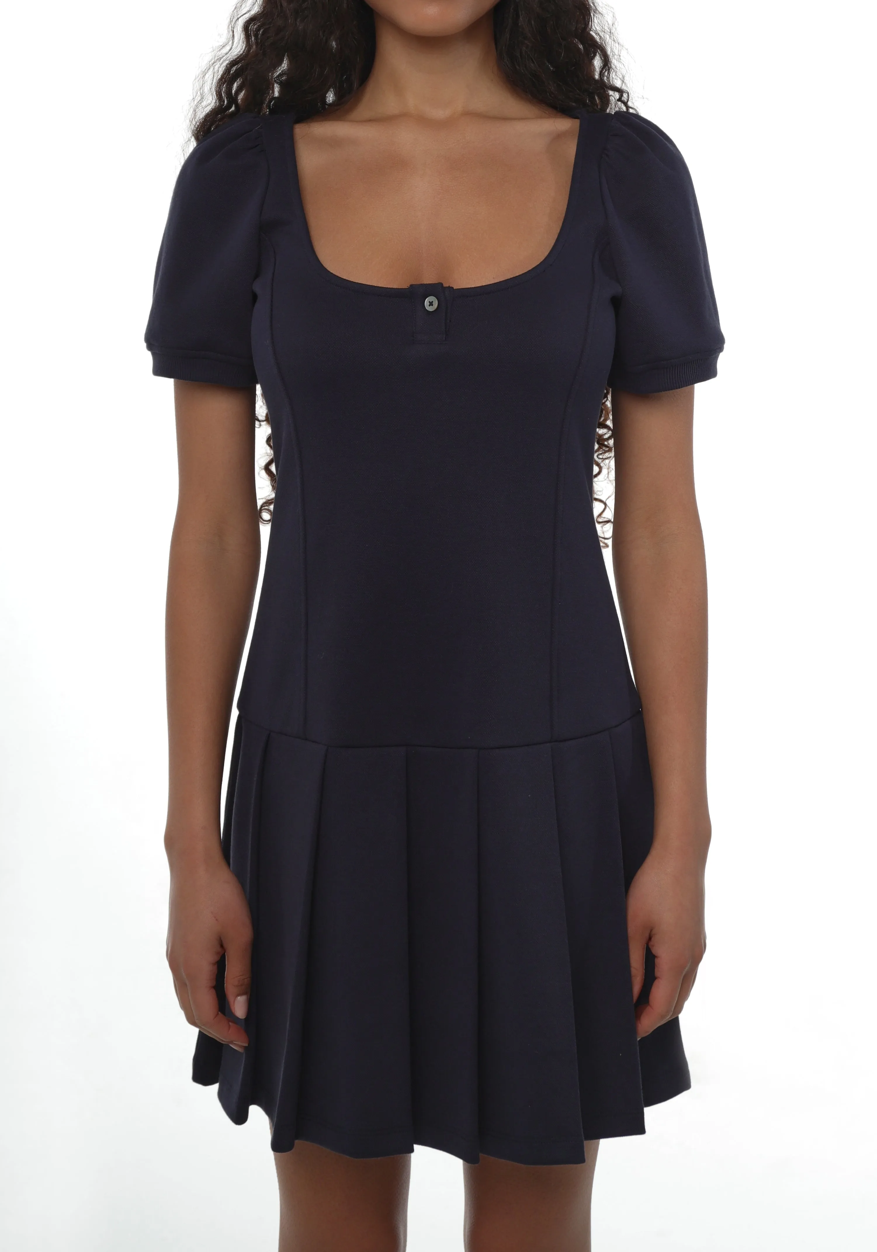 CAMDEN DRESS IN NAVY sold by Sandy Liang product image thumbnail 2
