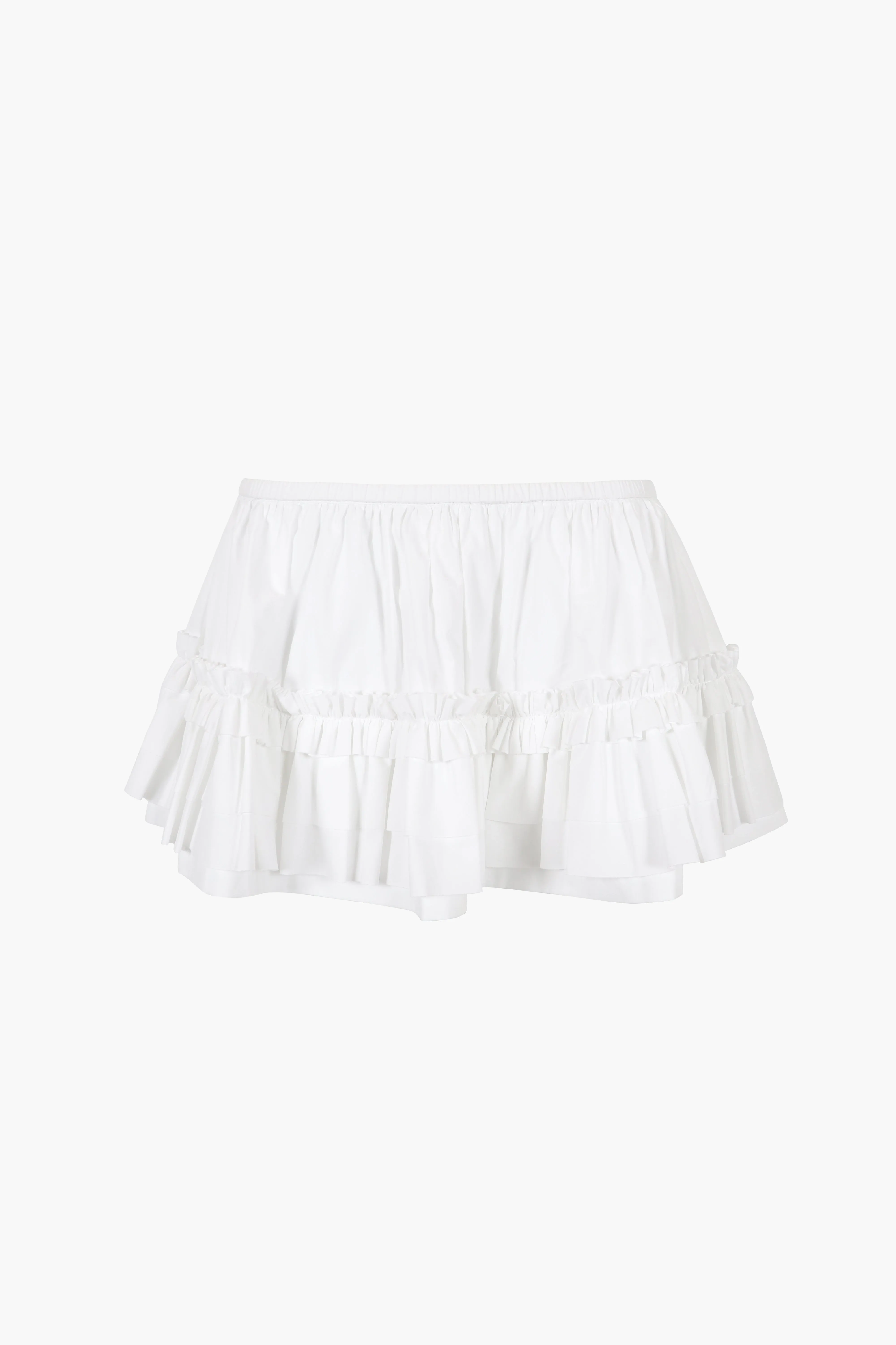 COLI SKORT IN WHITE sold by Sandy Liang