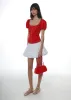 COLI SKORT IN WHITE sold by Sandy Liang
