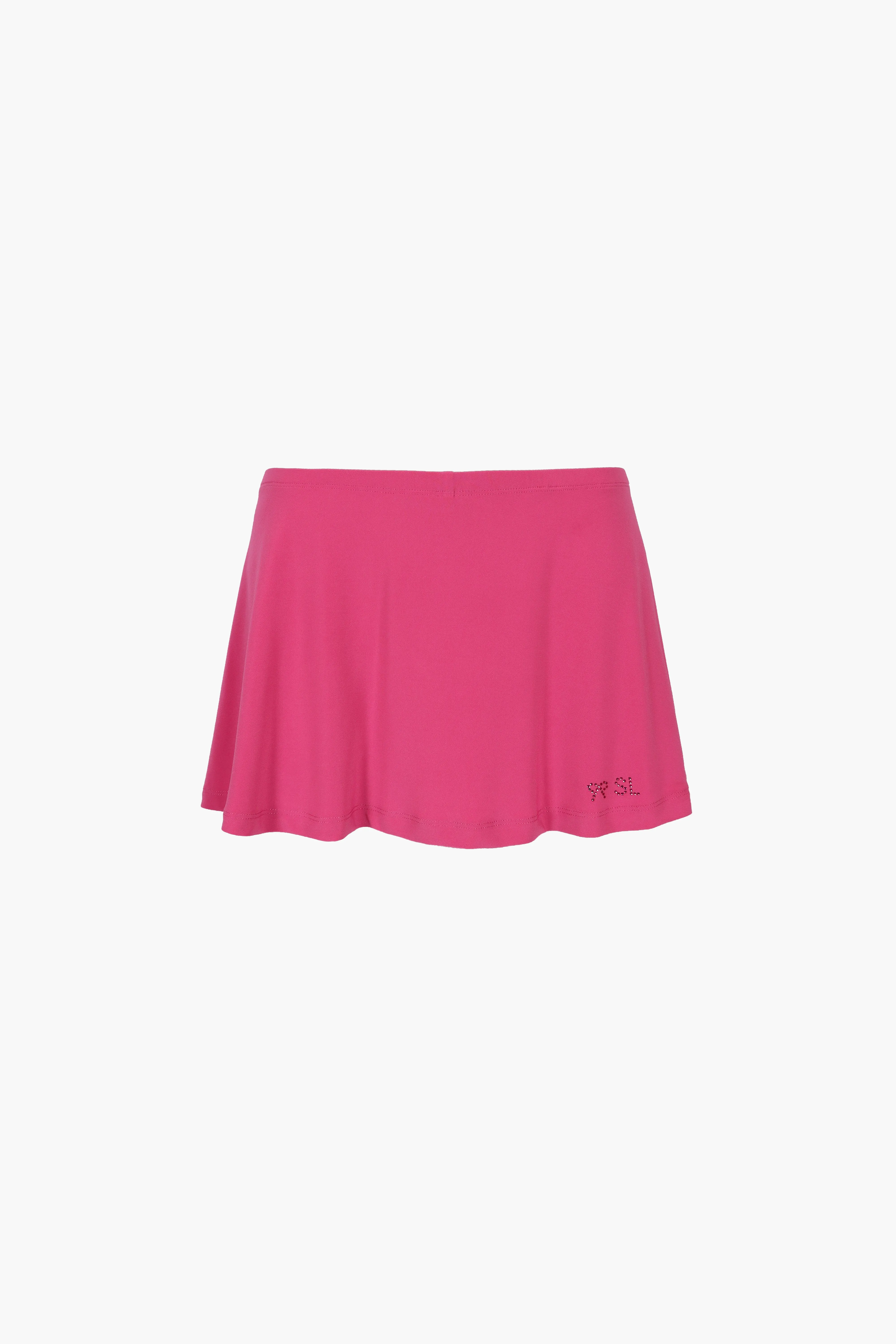 MONDO SKORT IN MAGENTA sold by Sandy Liang