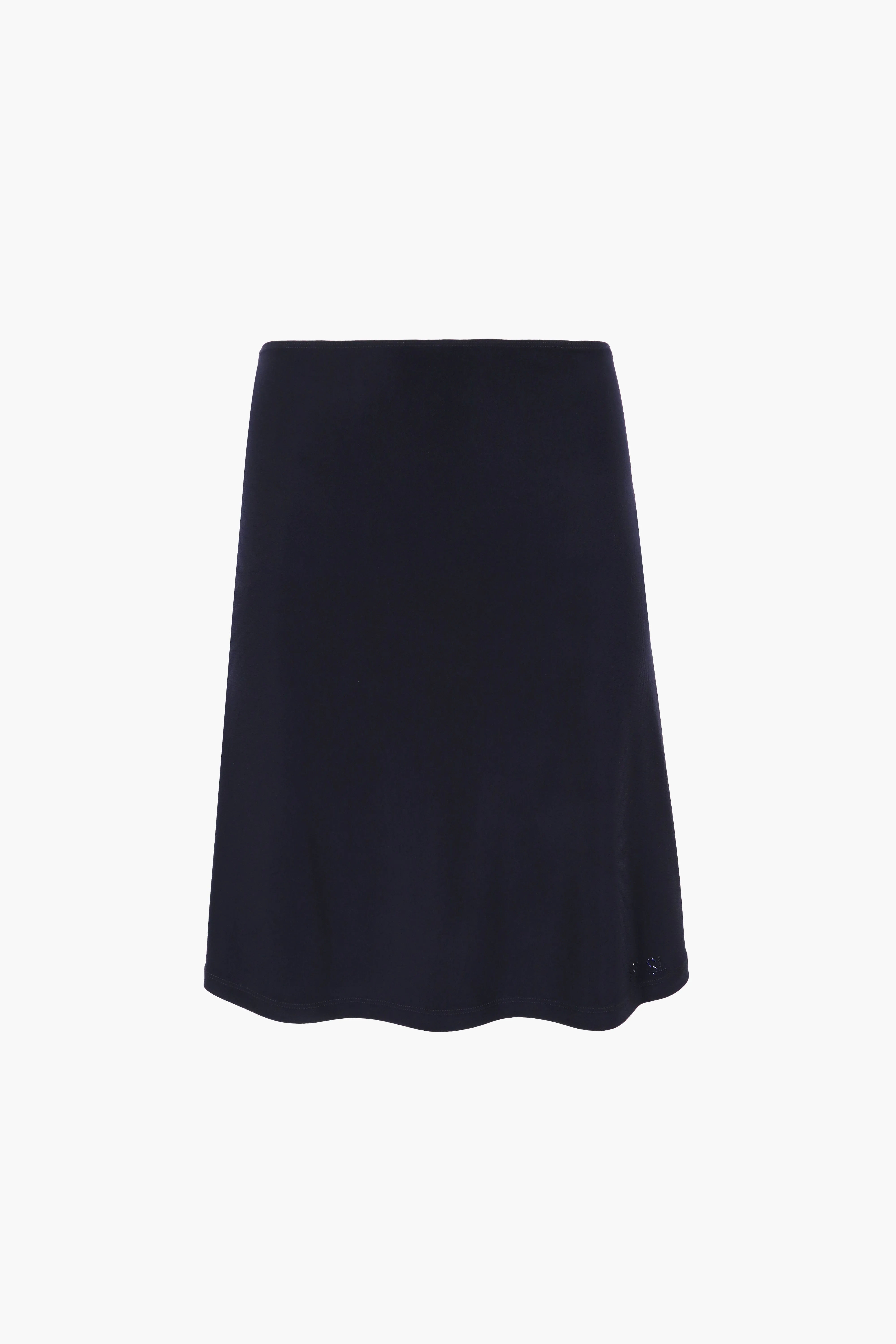 LYON SKIRT IN NAVY sold by Sandy Liang