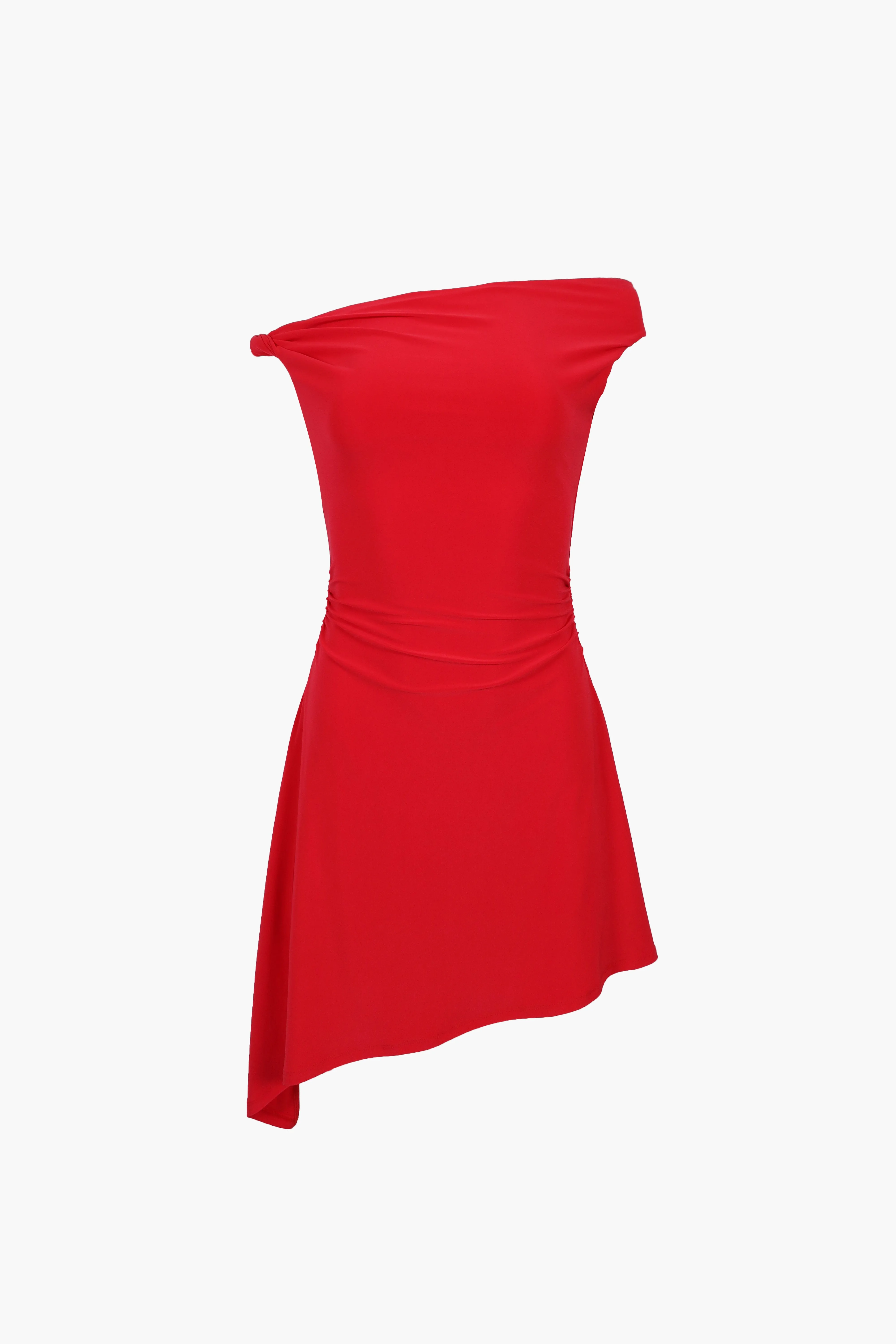 RIVERTON DRESS IN RED sold by Sandy Liang