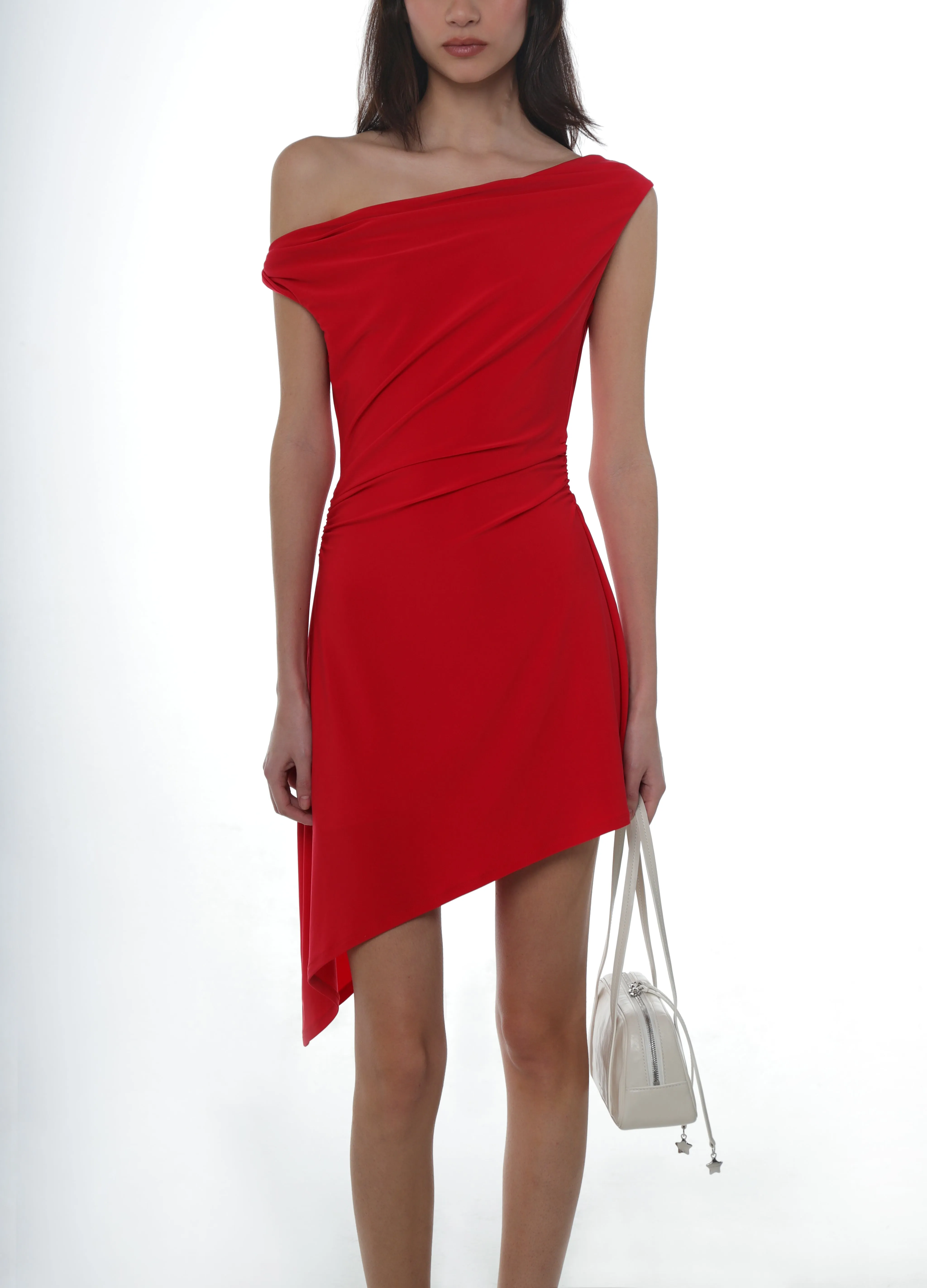 RIVERTON DRESS IN RED sold by Sandy Liang product image thumbnail 5