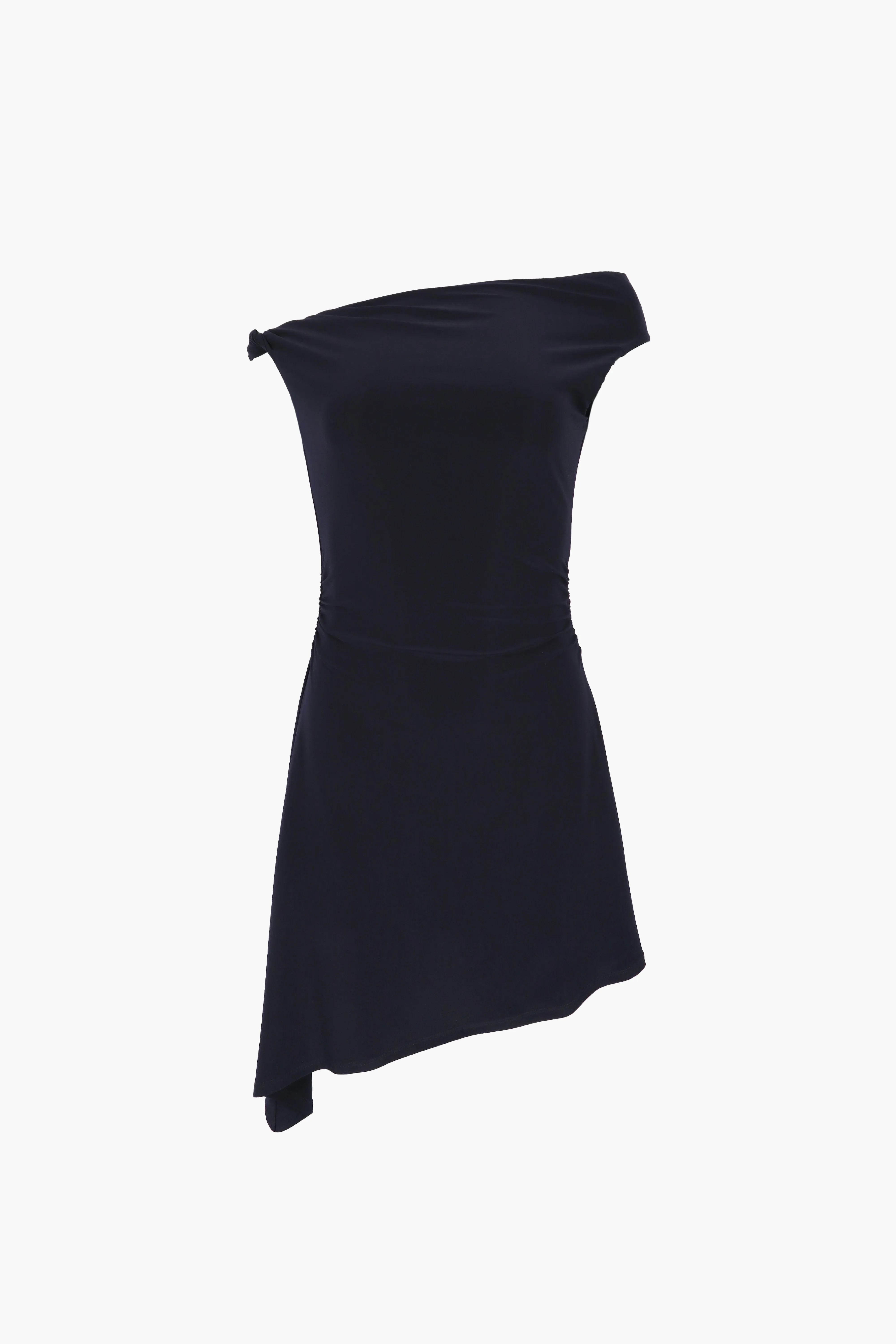 RIVERTON DRESS IN NAVY sold by Sandy Liang