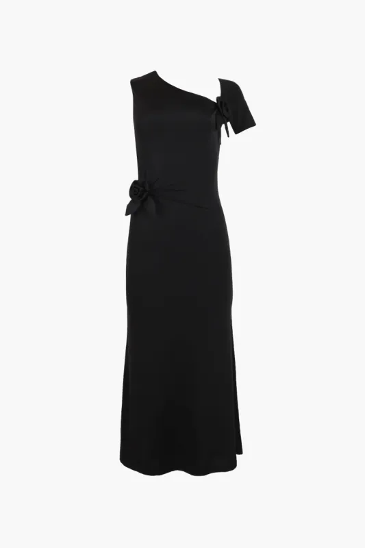 FILLE DRESS IN BLACK made by Sandy Liang