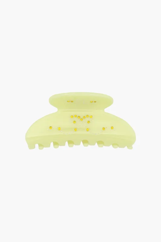 PRINCESS HAIR CLAW IN LEMON sold by Sandy Liang