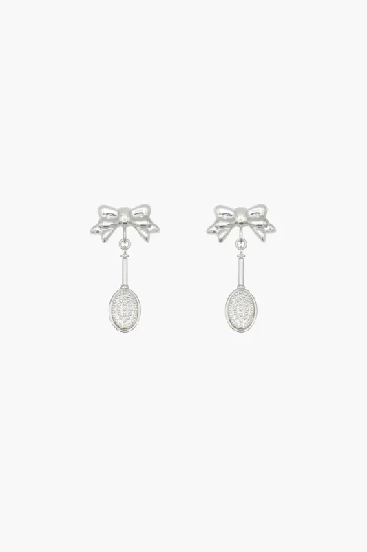 HAIRBRUSH EARRINGS made by Sandy Liang
