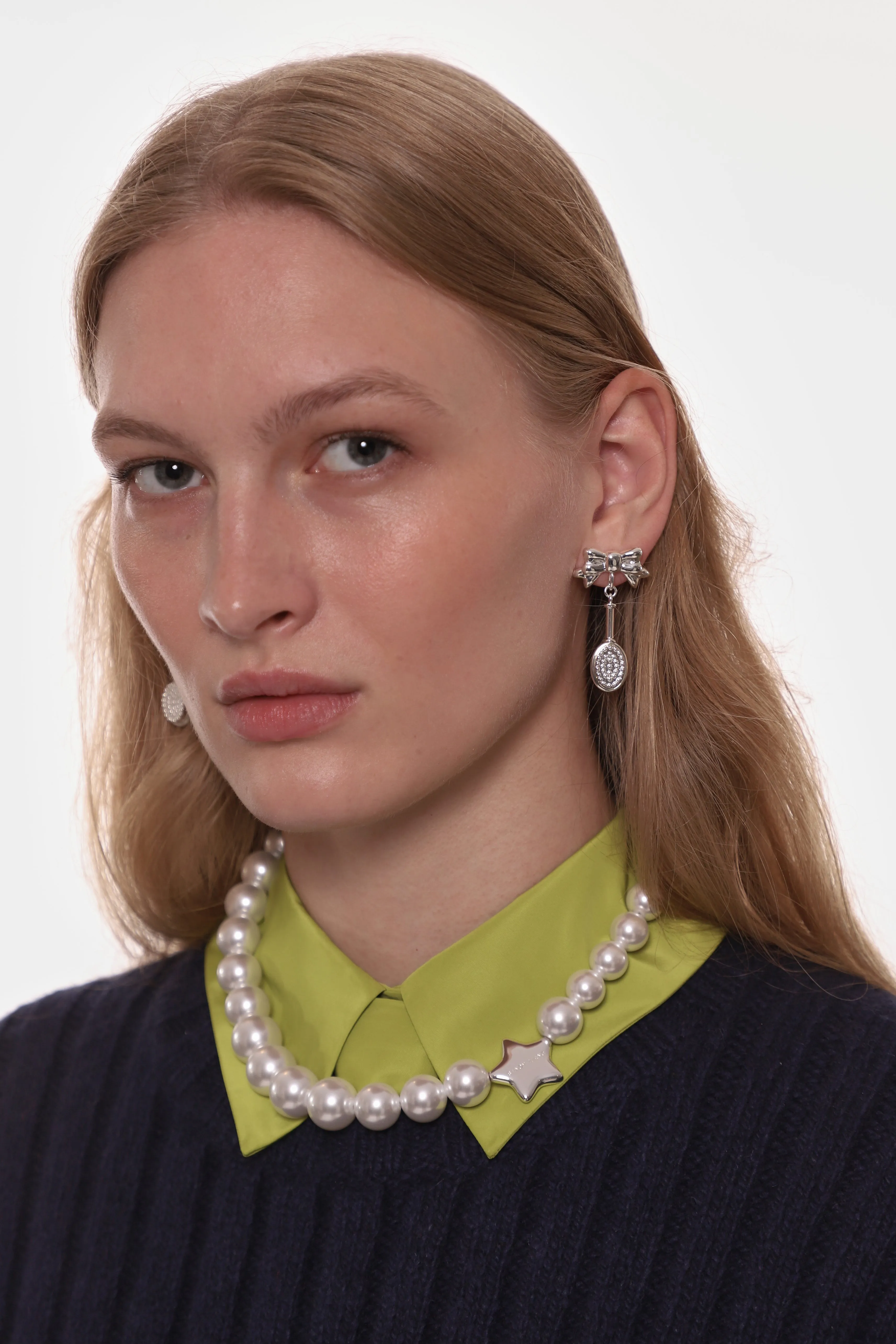 HAIRBRUSH EARRINGS sold by Sandy Liang product image thumbnail 2