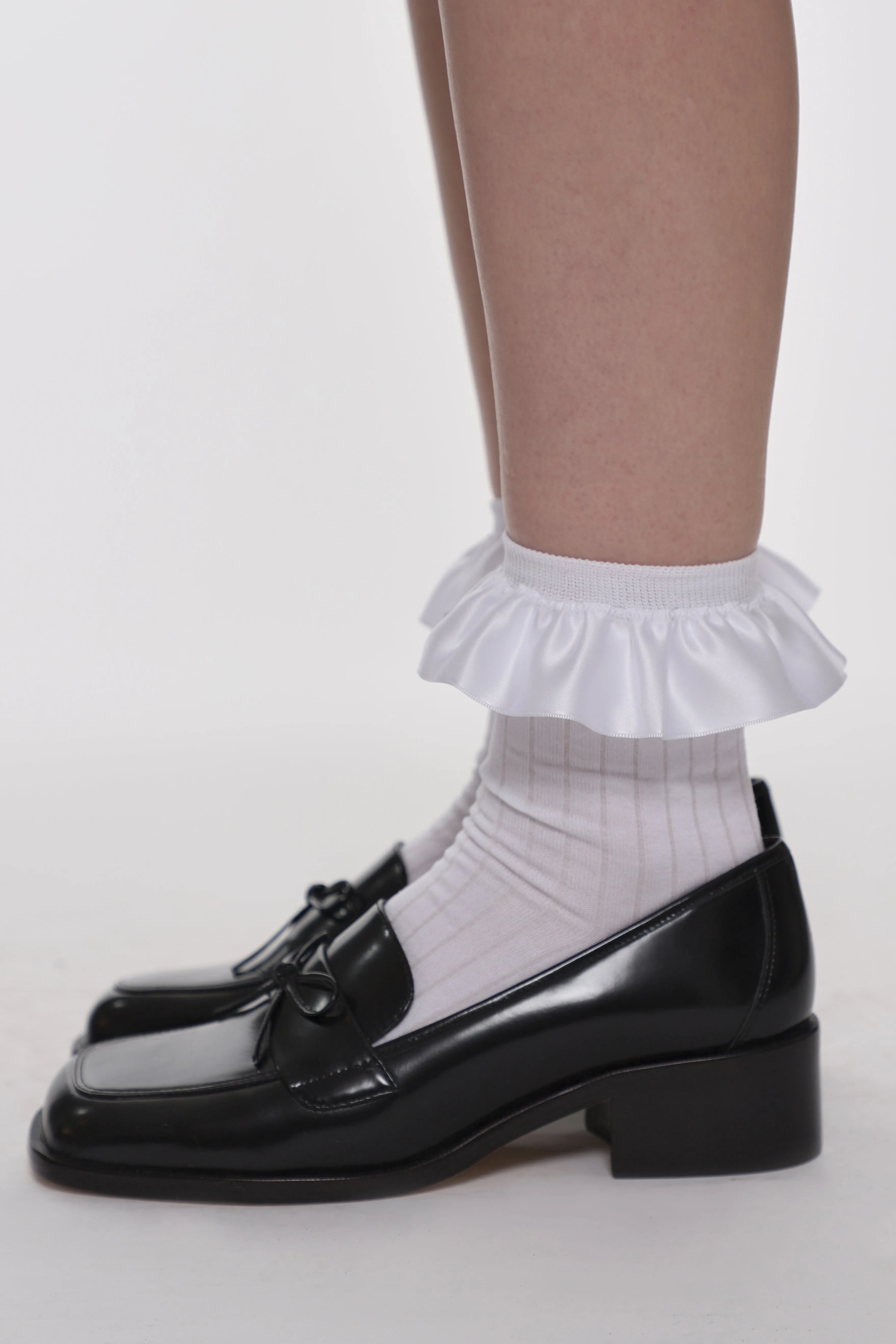 LAMPSHADE SOCK IN WHITE sold by Sandy Liang product image thumbnail 2