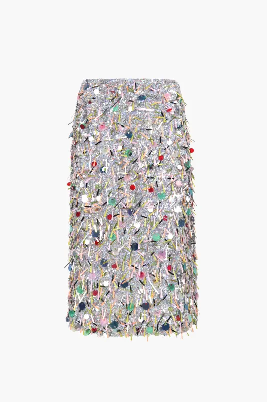 MARTINI SKIRT IN CONFETTI sold by Sandy Liang