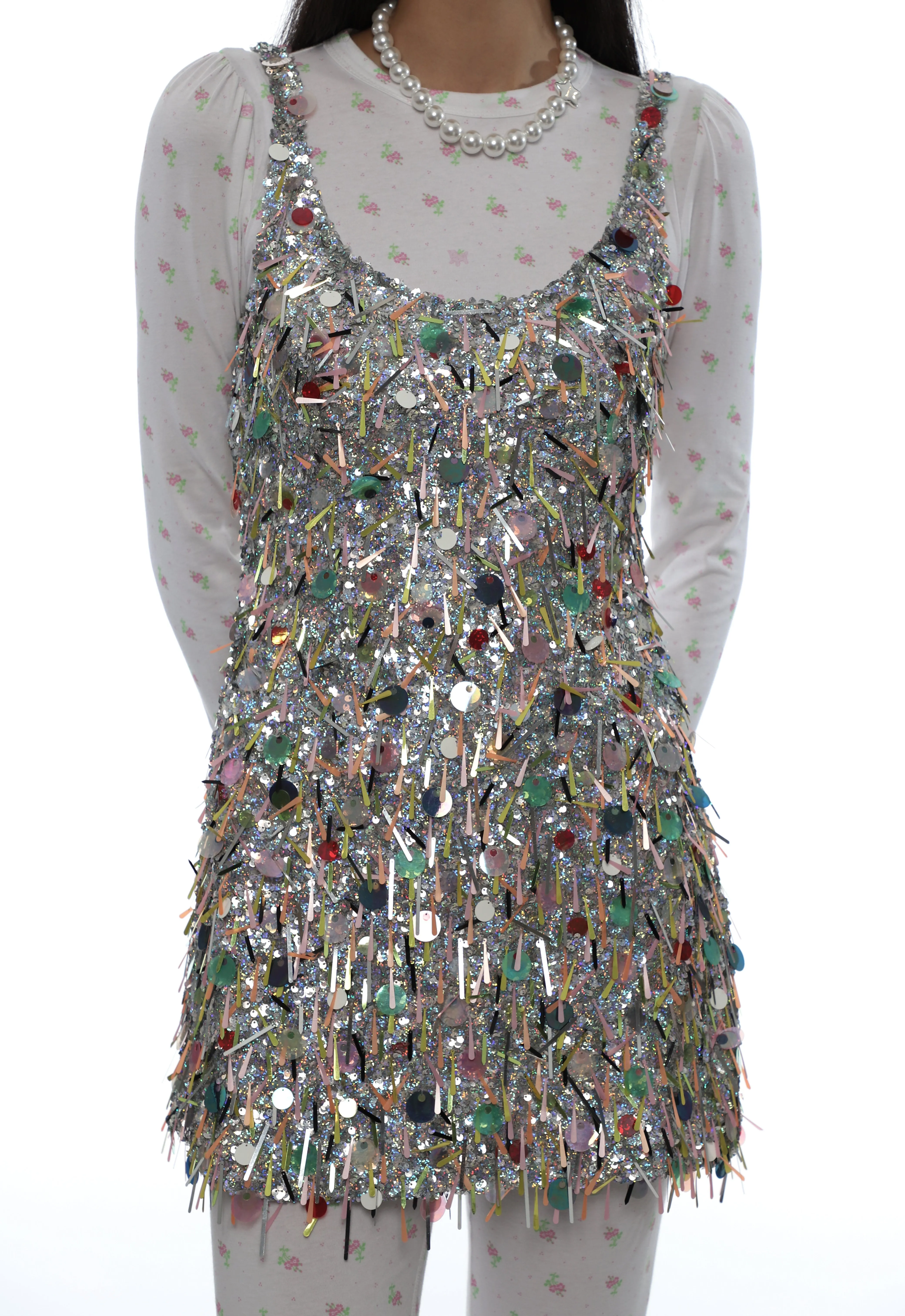 SIMON DRESS IN CONFETTI sold by Sandy Liang product image thumbnail 2