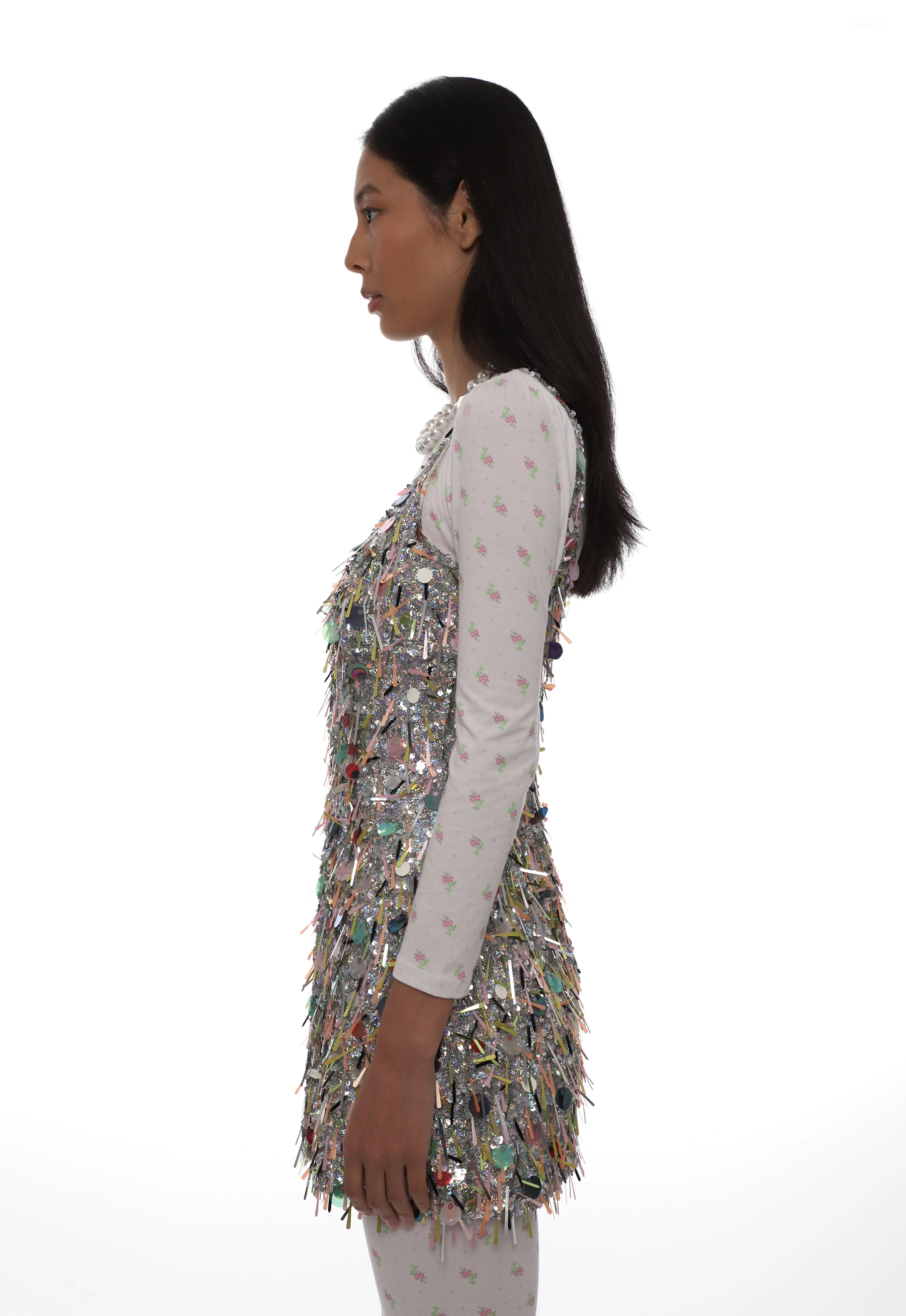 SIMON DRESS IN CONFETTI sold by Sandy Liang product image thumbnail 4