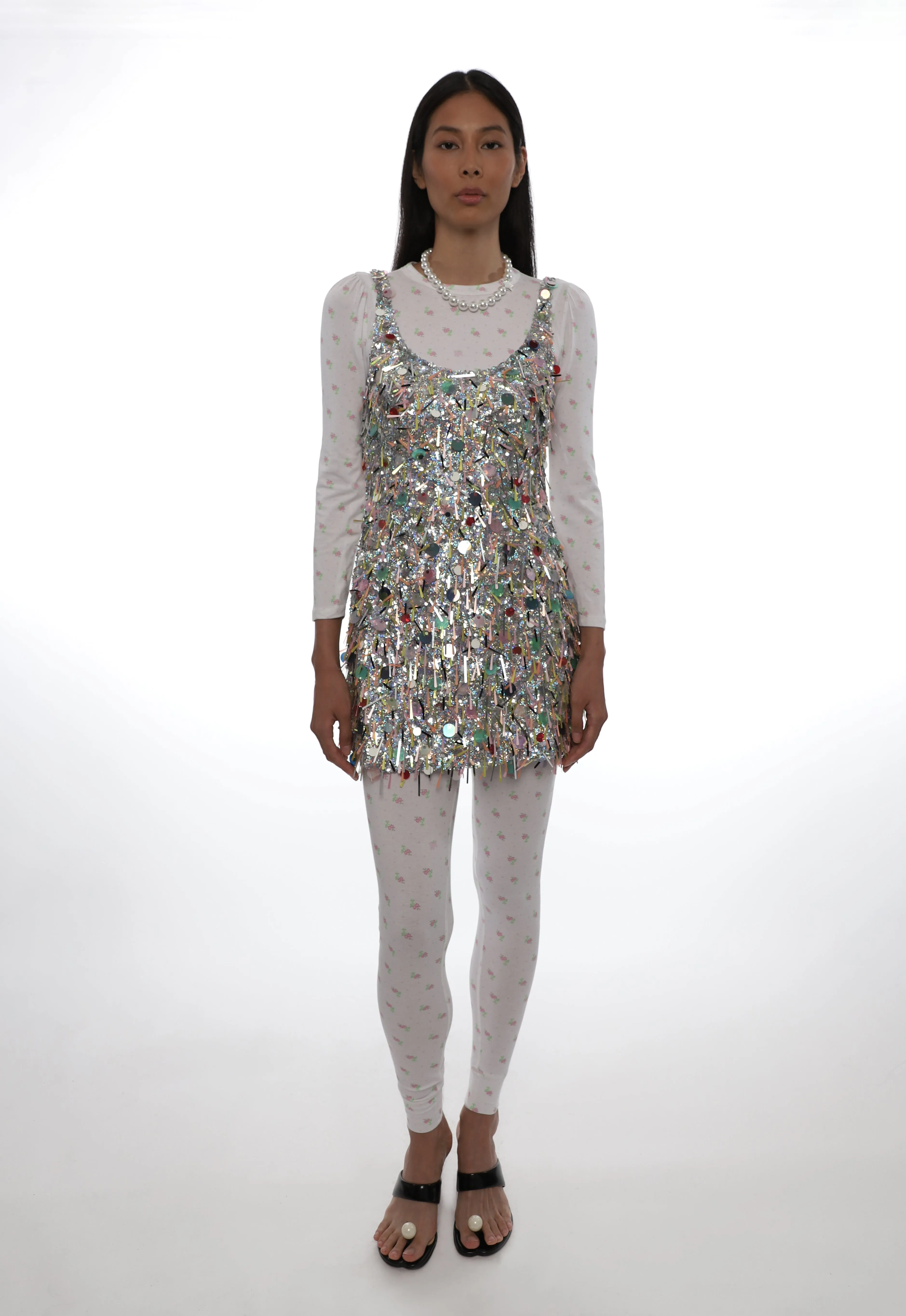 SIMON DRESS IN CONFETTI sold by Sandy Liang product image thumbnail 3