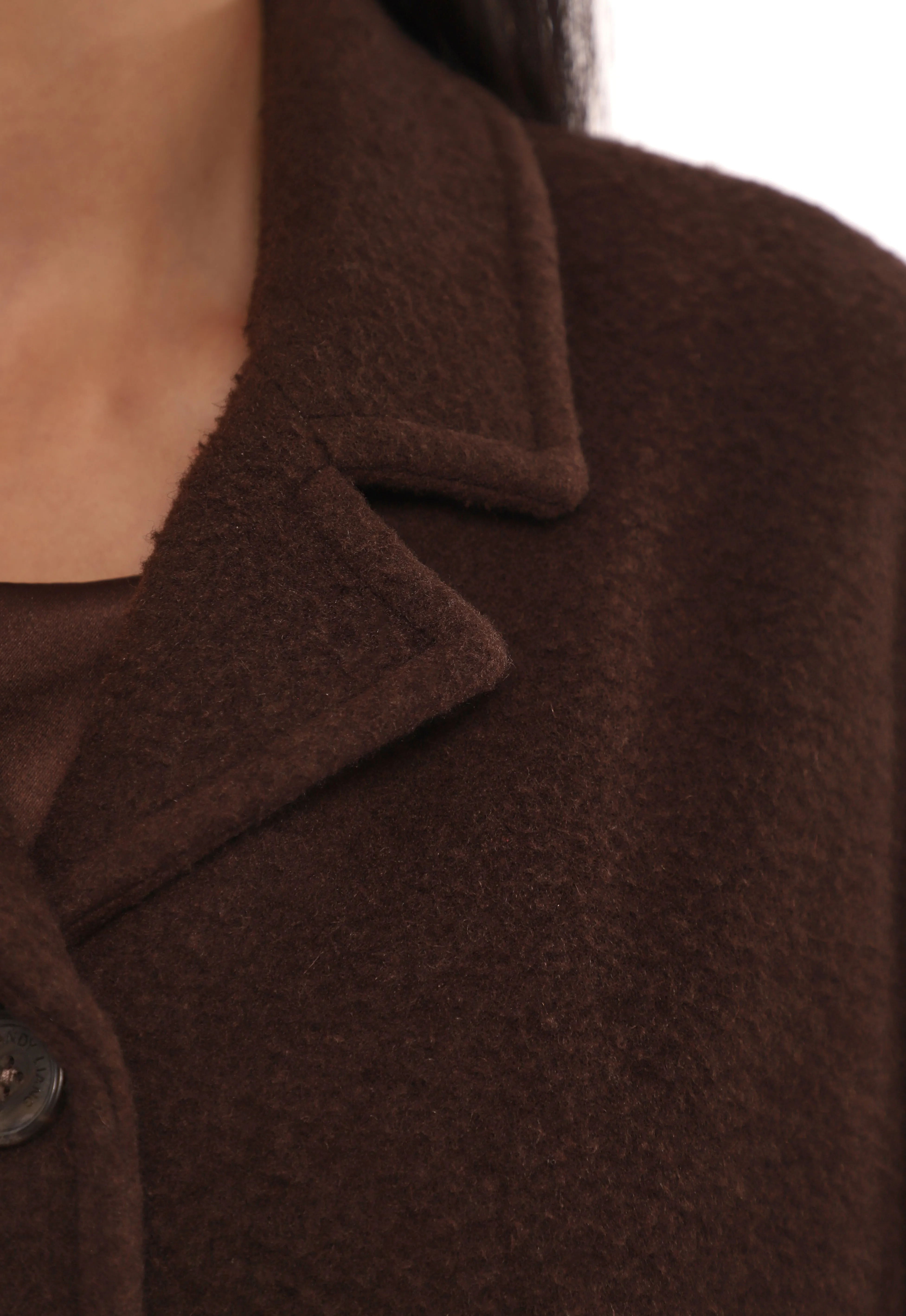 SOYA COAT IN BROWN sold by Sandy Liang product image thumbnail 4