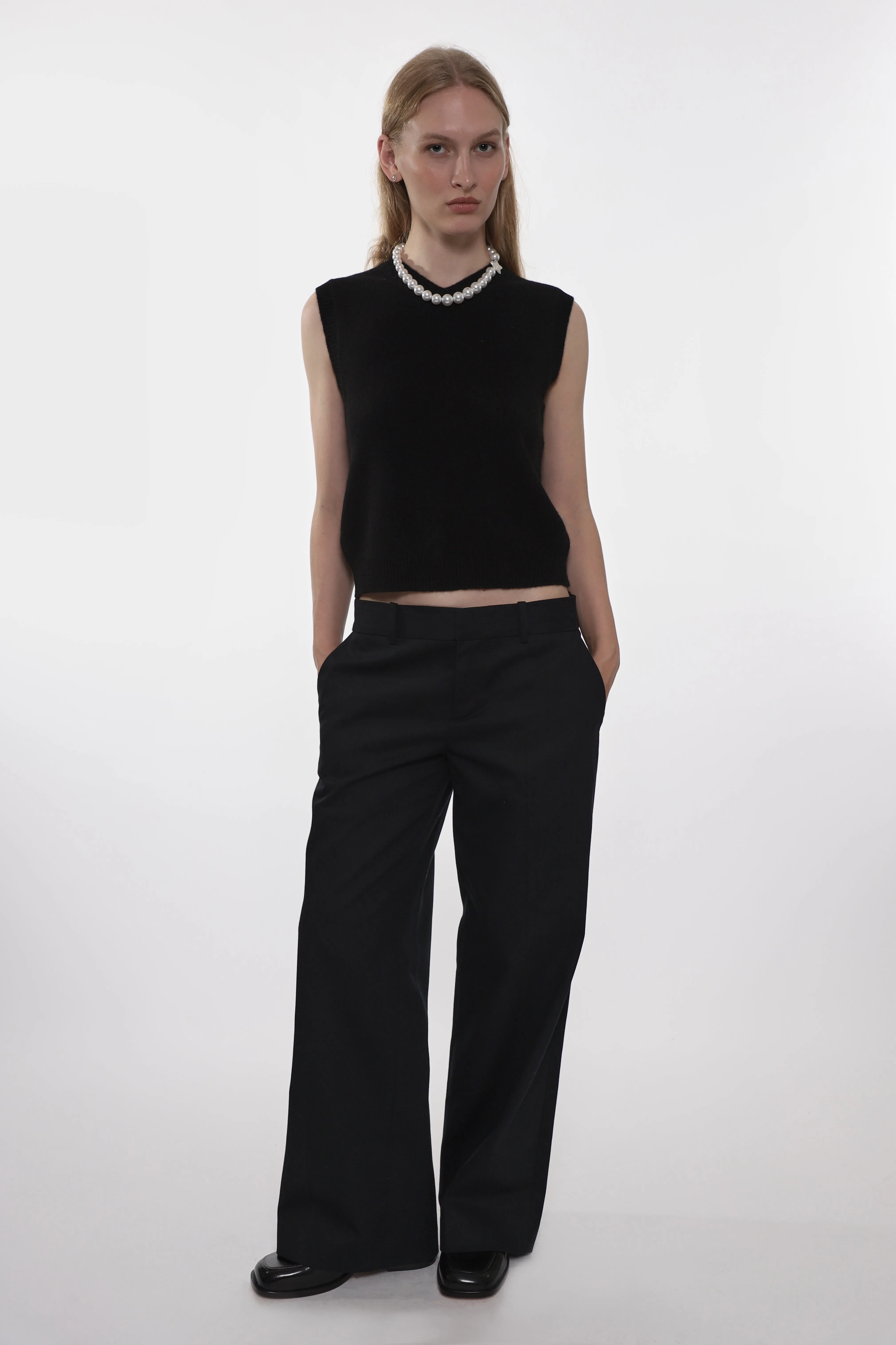 GRANDPA PANT IN BLACK sold by Sandy Liang product image thumbnail 4