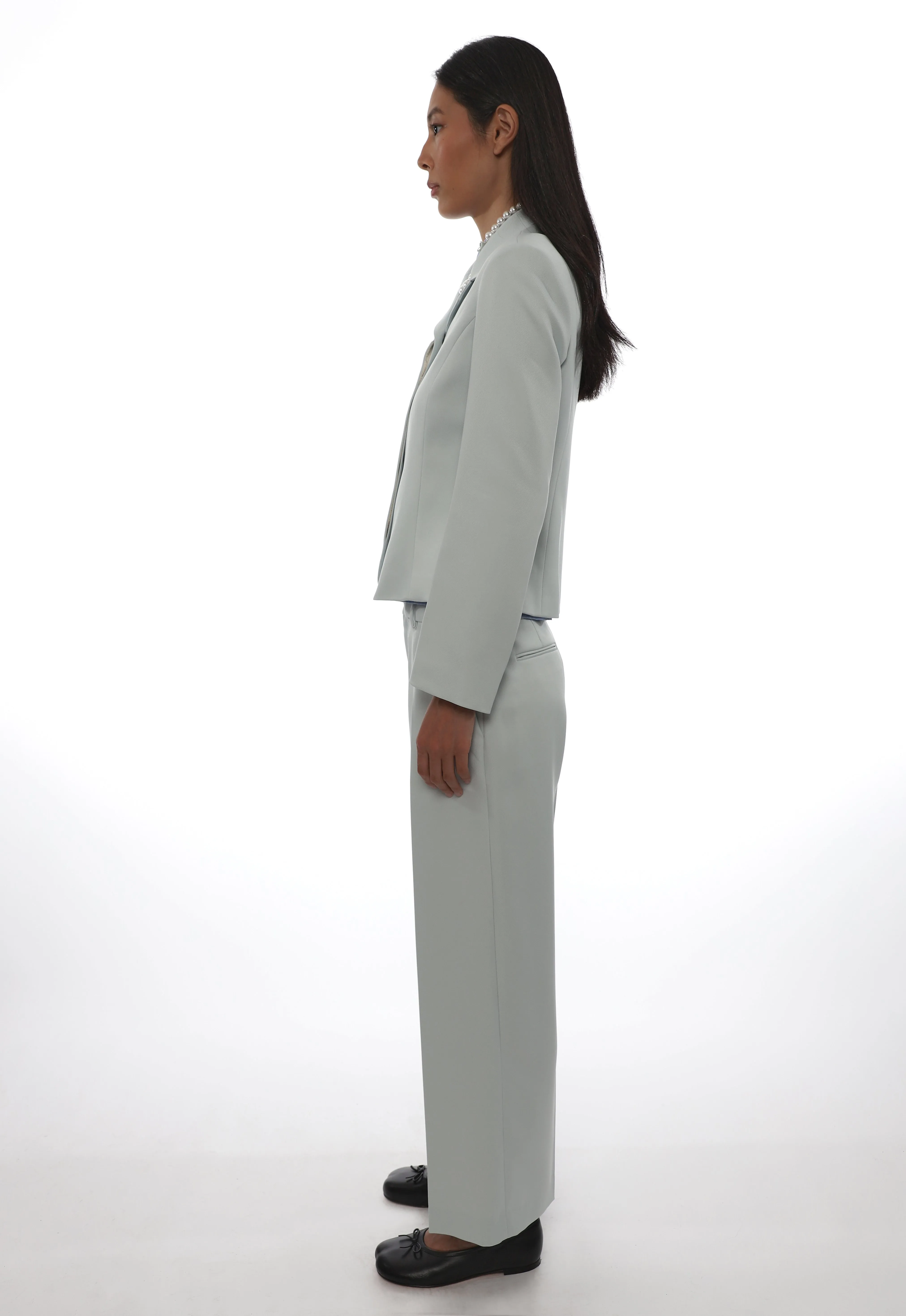 GRANDPA PANT IN ICE BLUE sold by Sandy Liang product image thumbnail 3