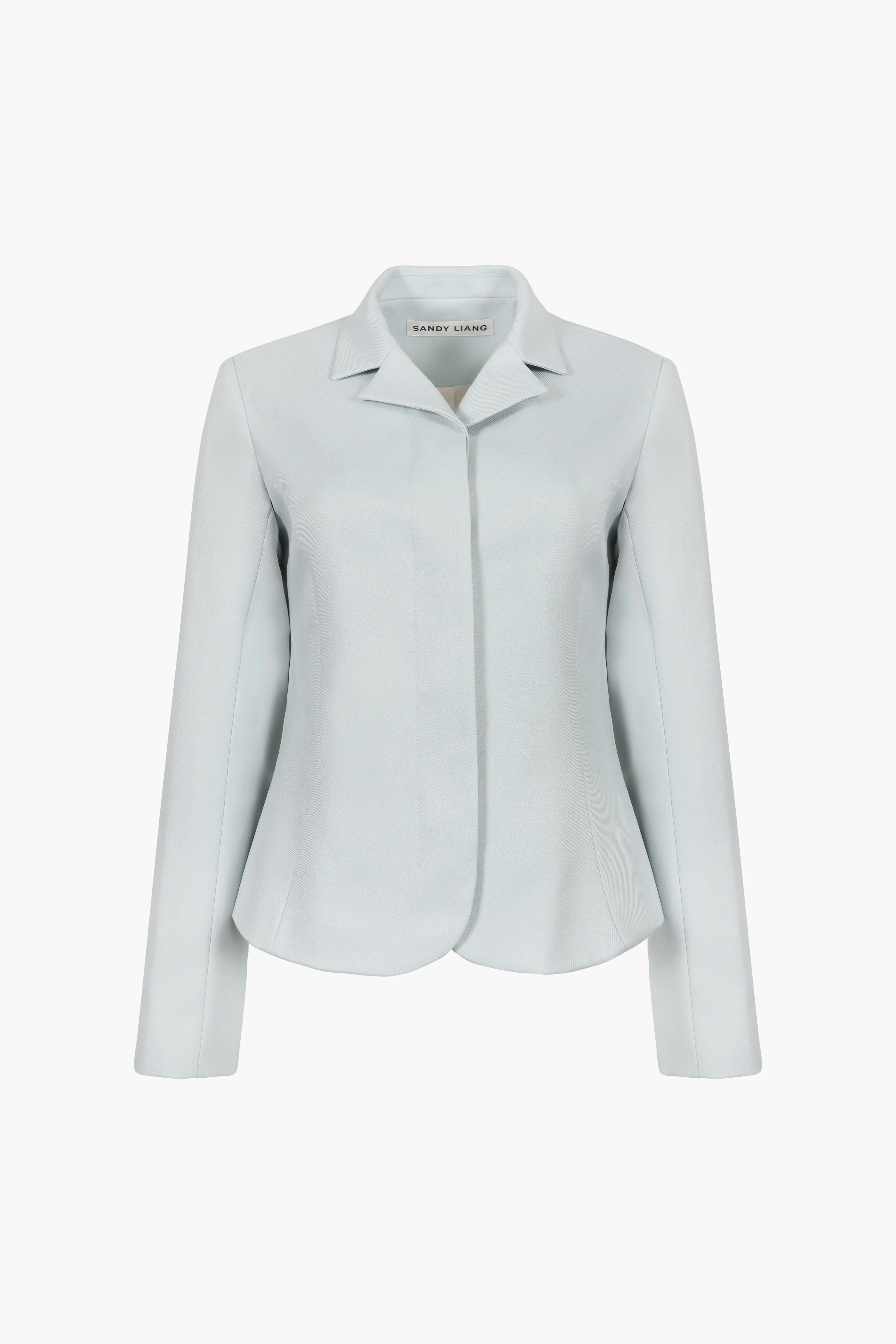 GARTEN JACKET IN ICE BLUE sold by Sandy Liang