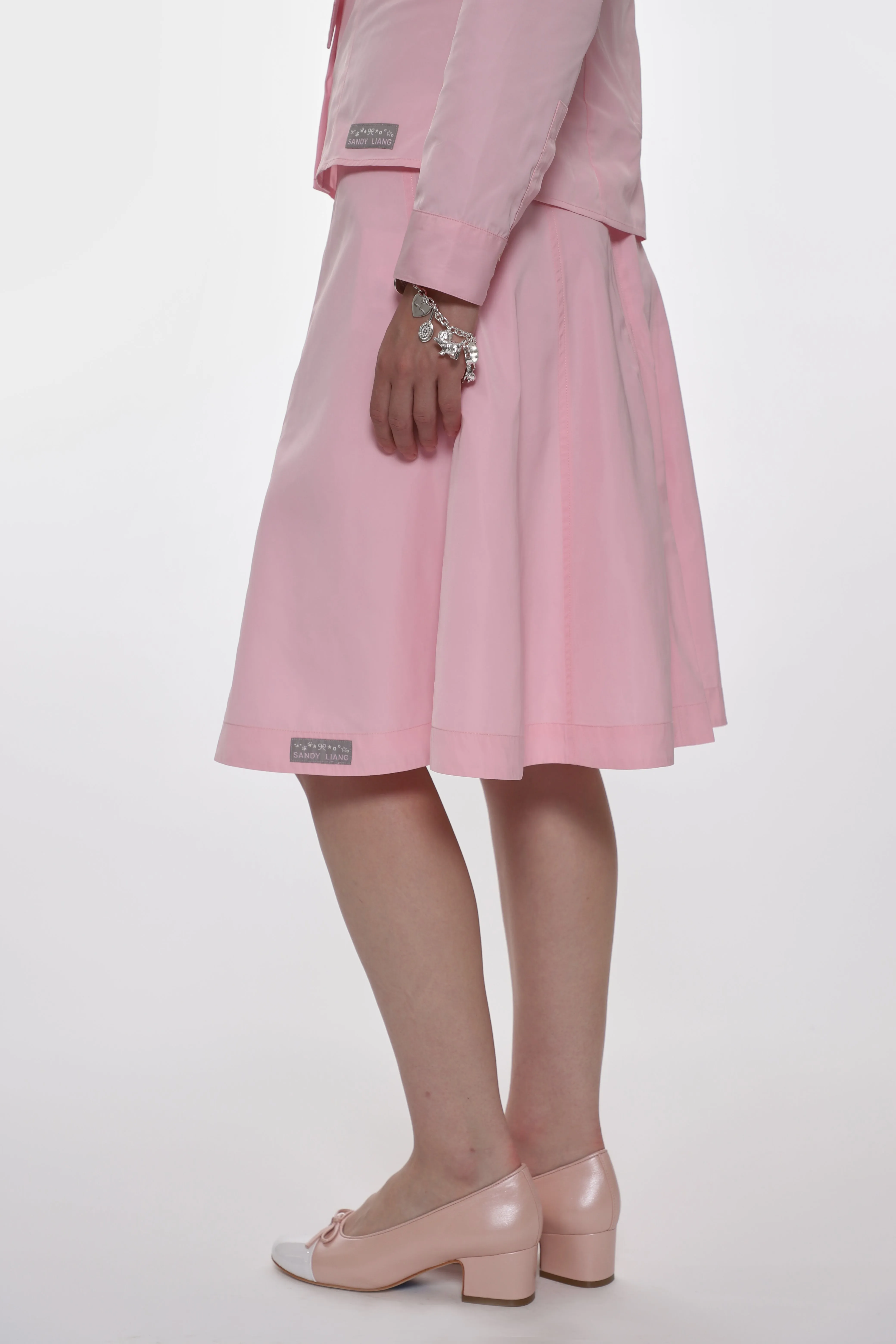 CONSTANCE SKIRT IN PINK sold by Sandy Liang product image thumbnail 4