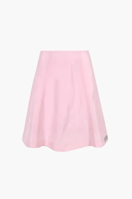 CONSTANCE SKIRT IN PINK sold by Sandy Liang