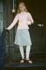 CONSTANCE SKIRT IN GREY sold by Sandy Liang