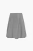 CONSTANCE SKIRT IN GREY sold by Sandy Liang