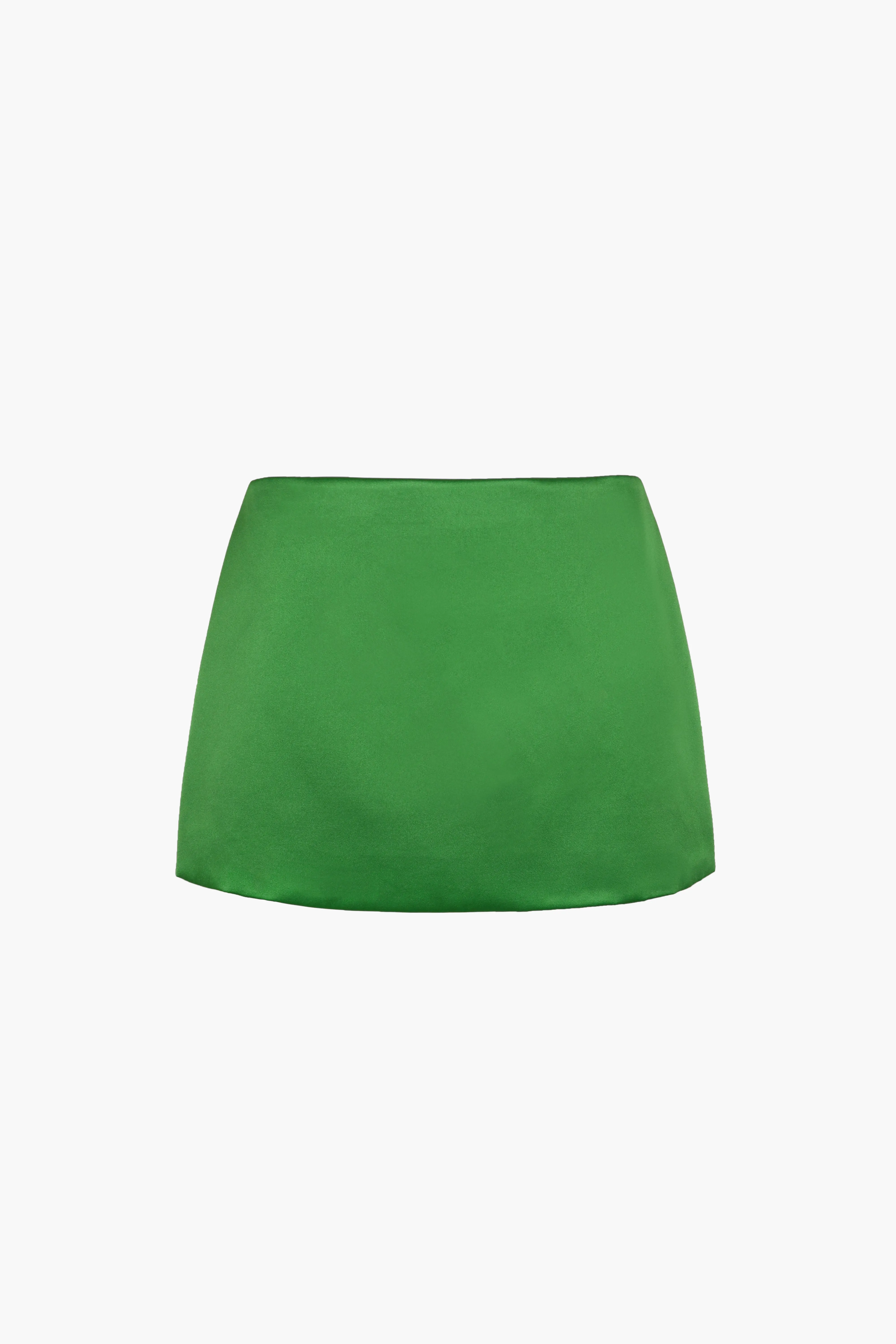 JUICY SKIRT IN GREEN sold by Sandy Liang