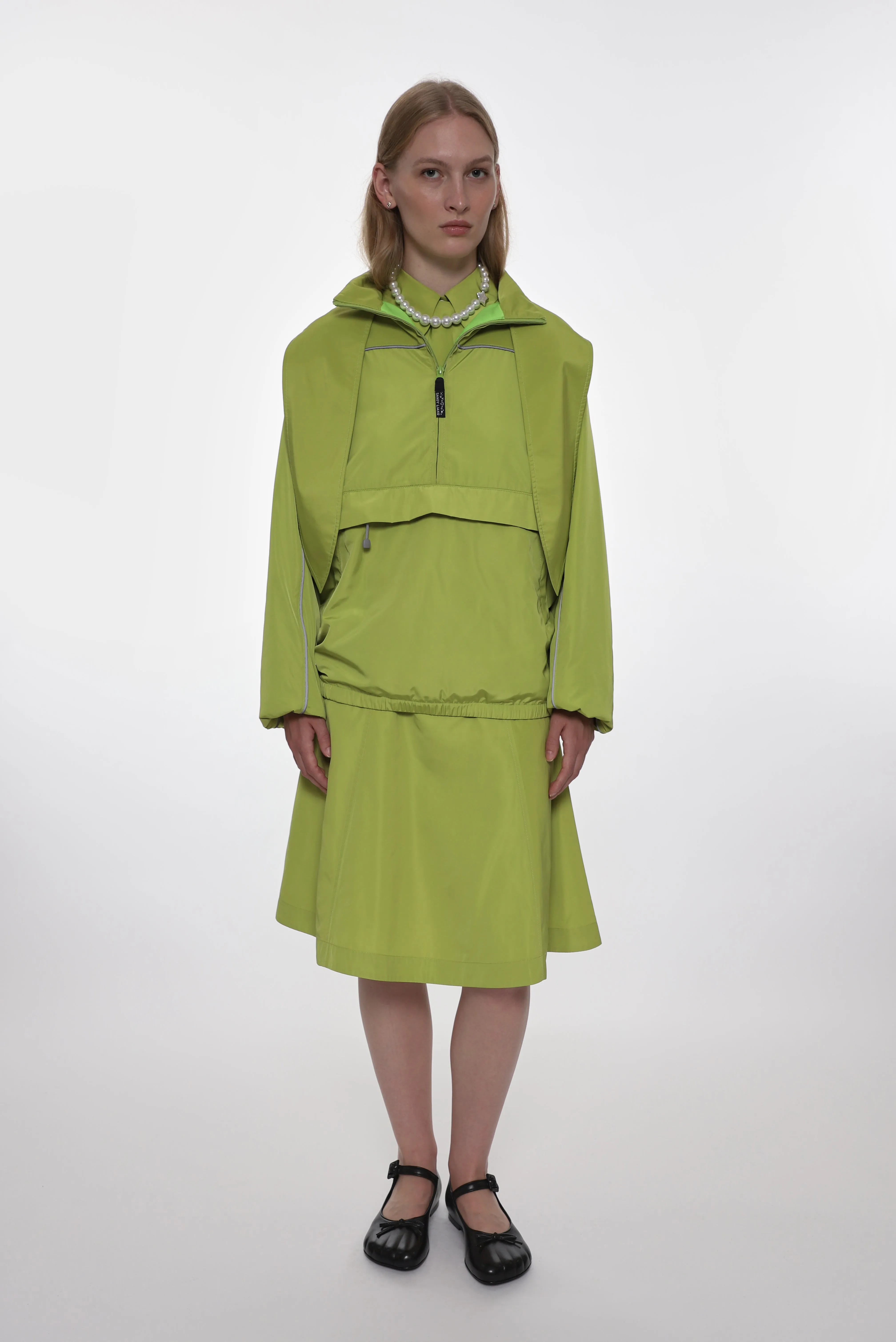 SIENA PULLOVER IN LIME sold by Sandy Liang product image thumbnail 2