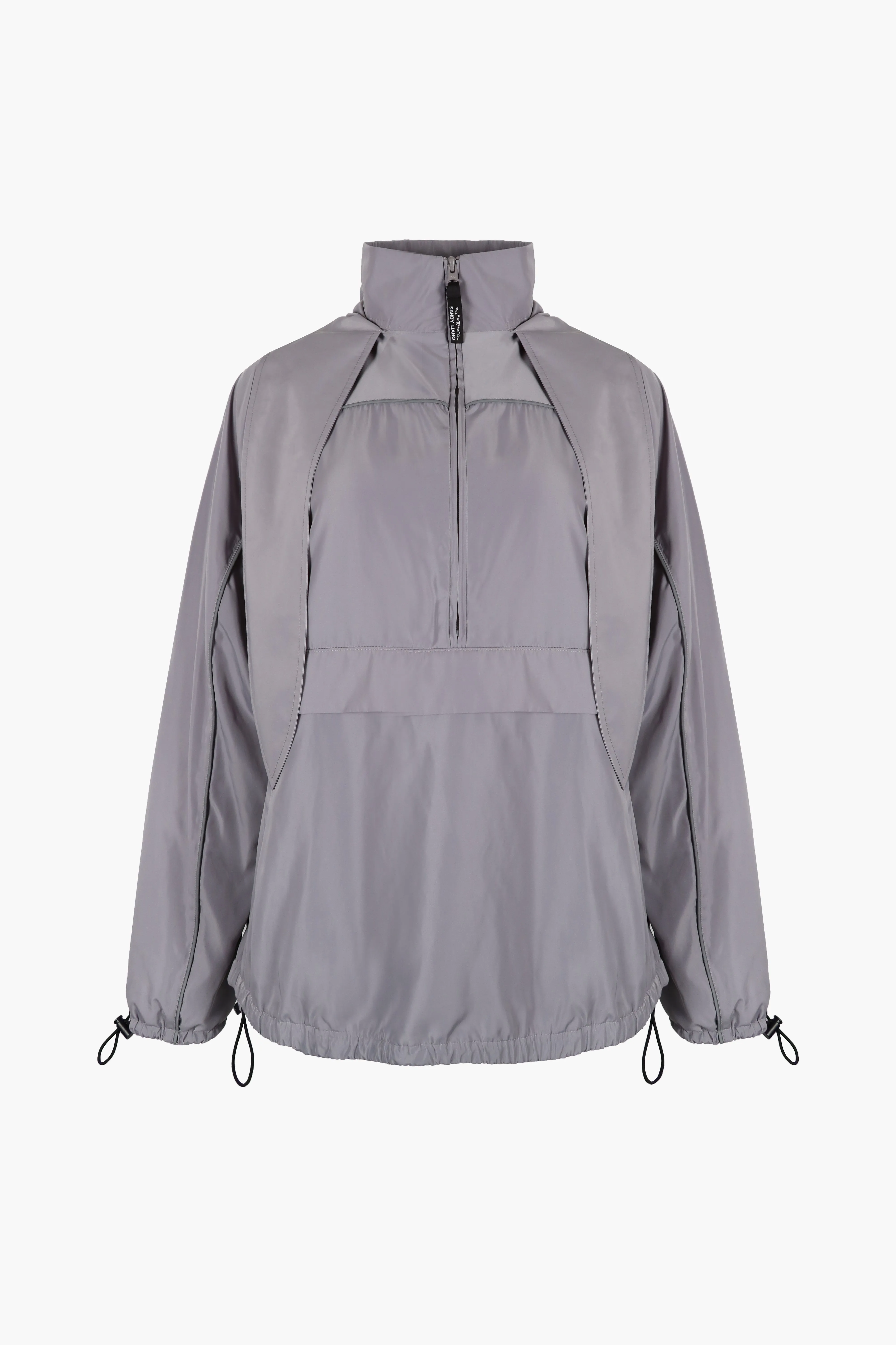 SIENA PULLOVER IN GREY sold by Sandy Liang