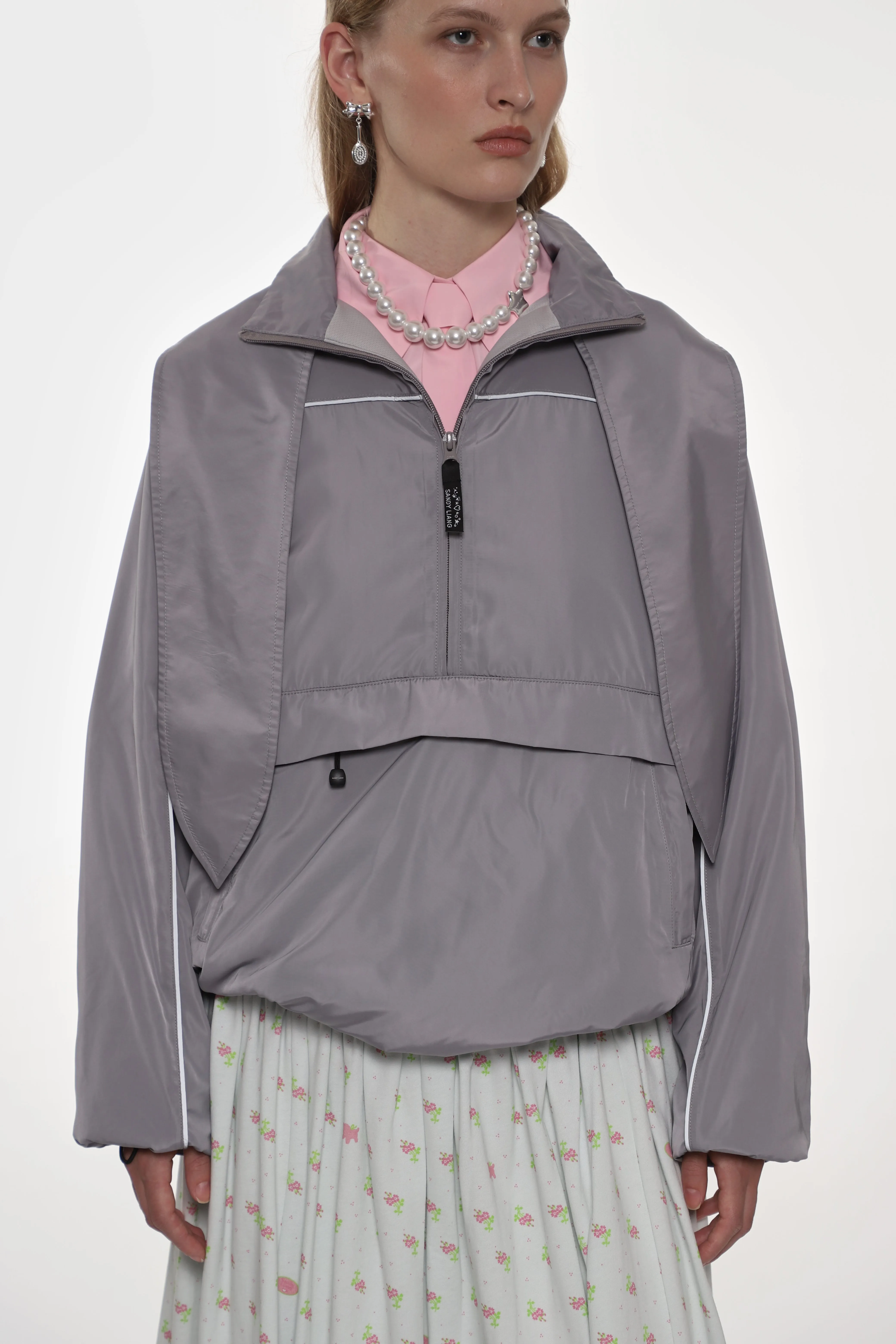 SIENA PULLOVER IN GREY sold by Sandy Liang product image thumbnail 2