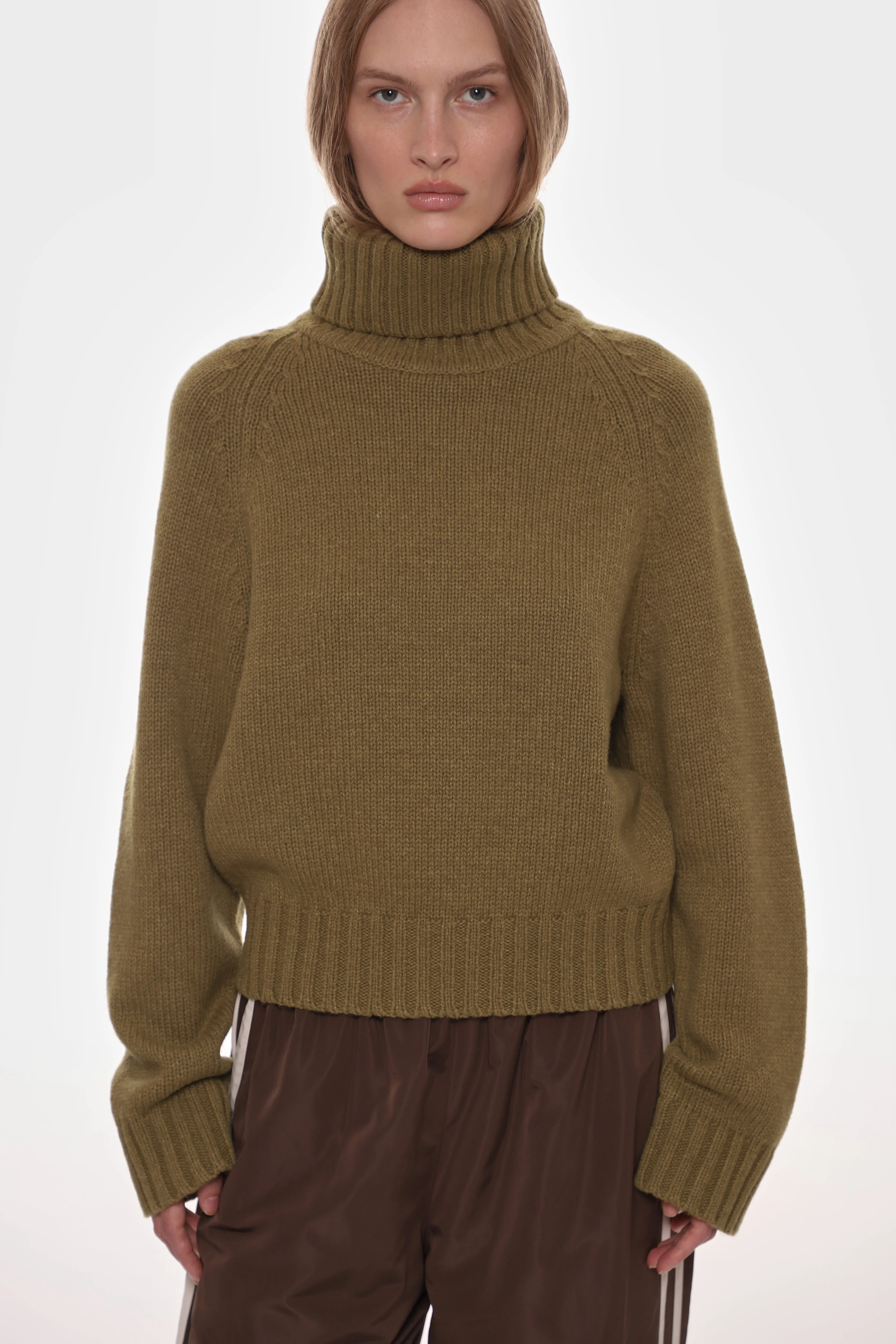 BUBBLES SWEATER IN OLIVE sold by Sandy Liang product image thumbnail 5