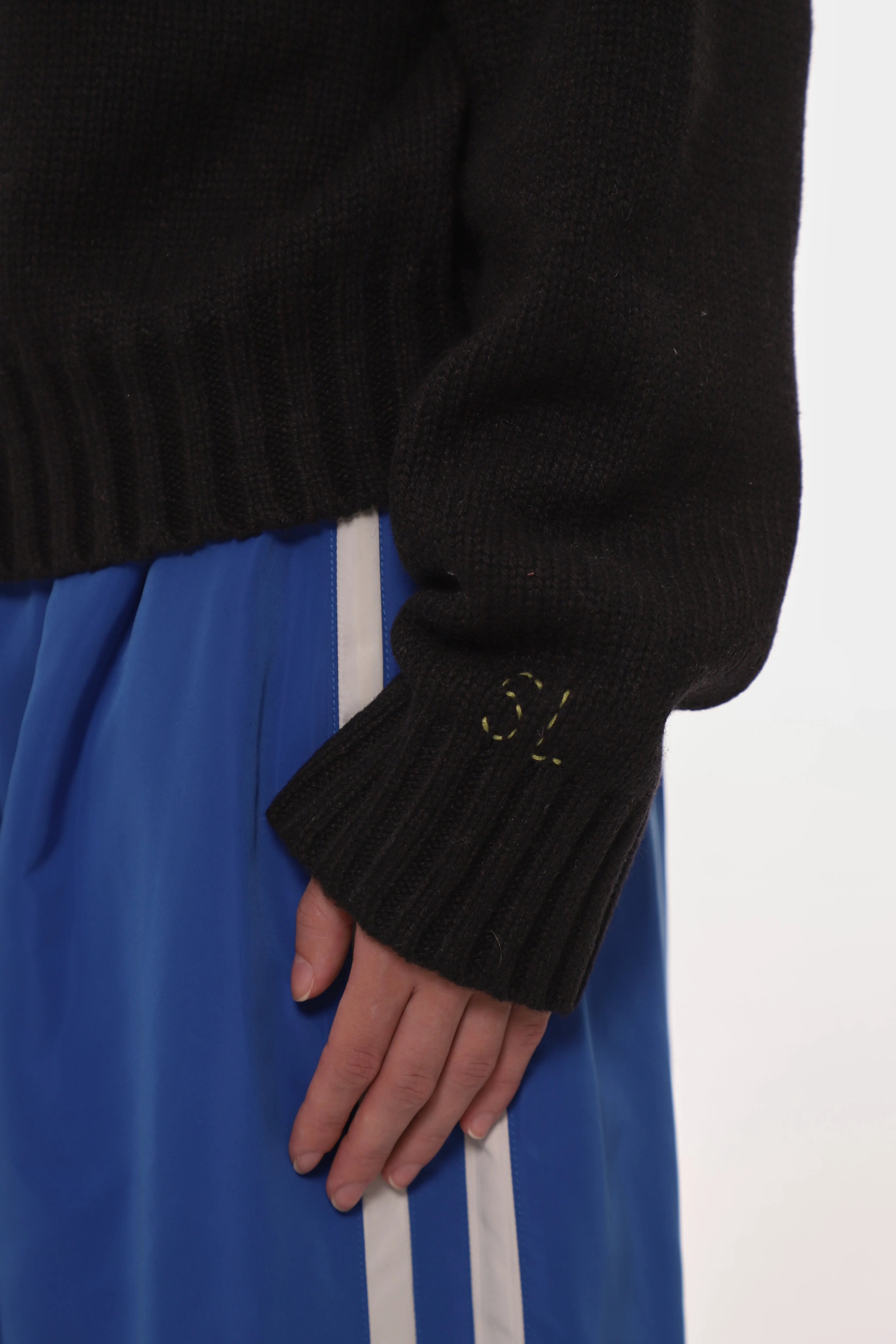 BUBBLES SWEATER IN BLACK sold by Sandy Liang product image thumbnail 4