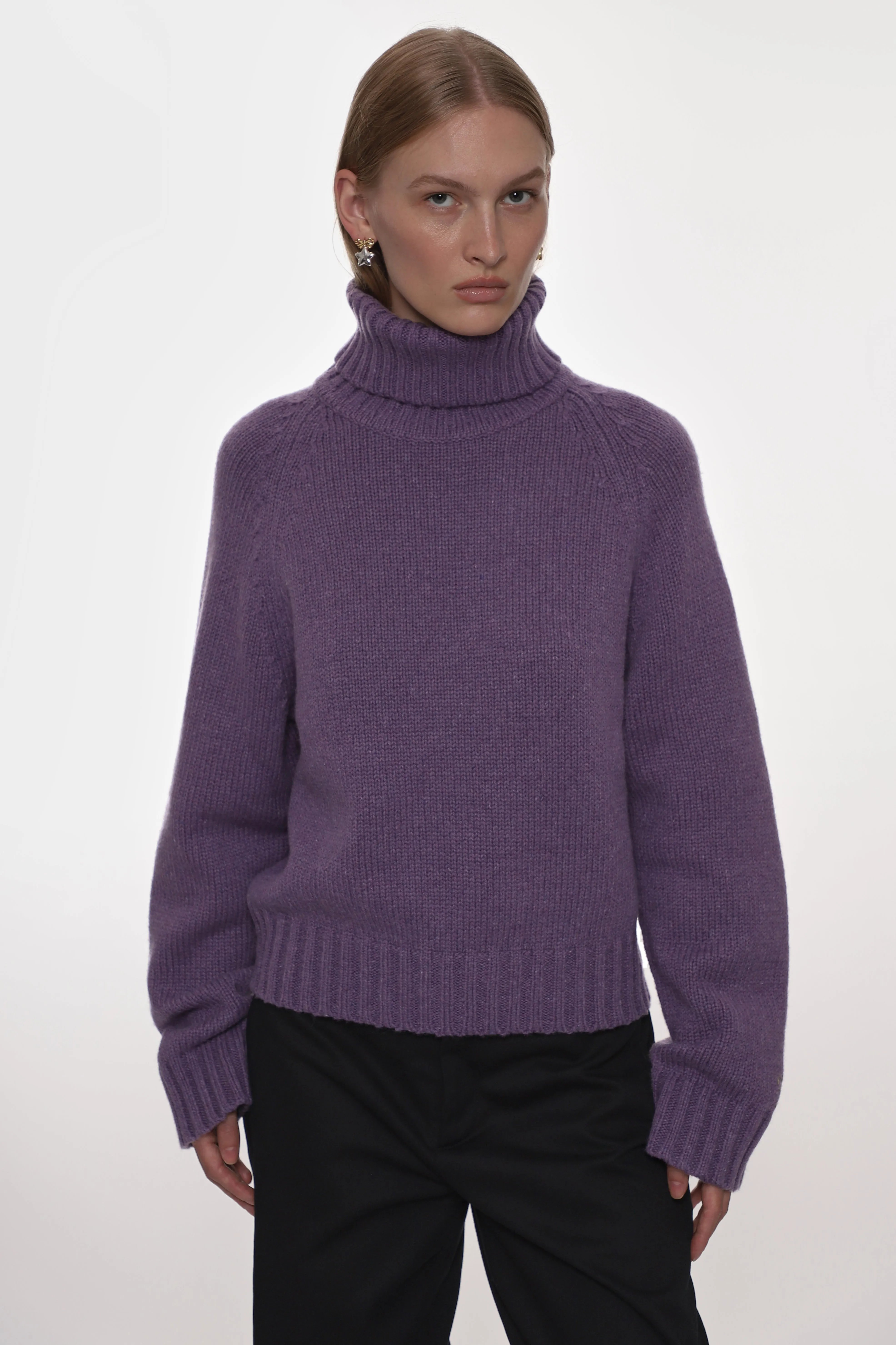 BUBBLES SWEATER IN PURPLE sold by Sandy Liang product image thumbnail 4
