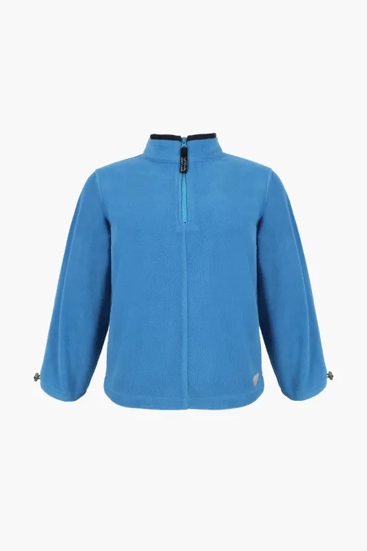 LILBEAN PULLOVER FLEECE IN BLUE sold by Sandy Liang