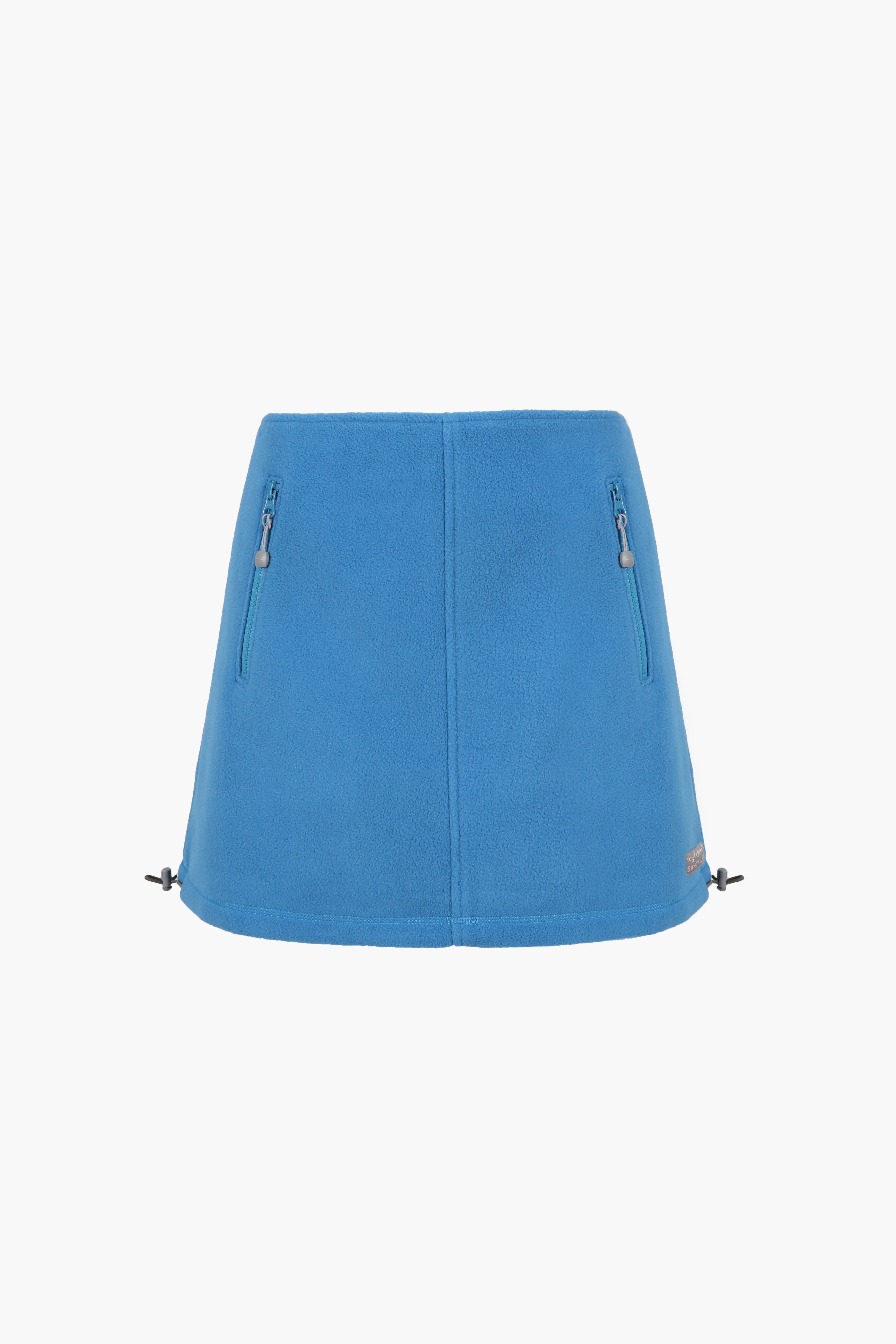 POLAR FLEECE SKIRT IN BLUE sold by Sandy Liang