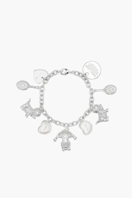 MY FIRST PET CHARM BRACELET made by Sandy Liang