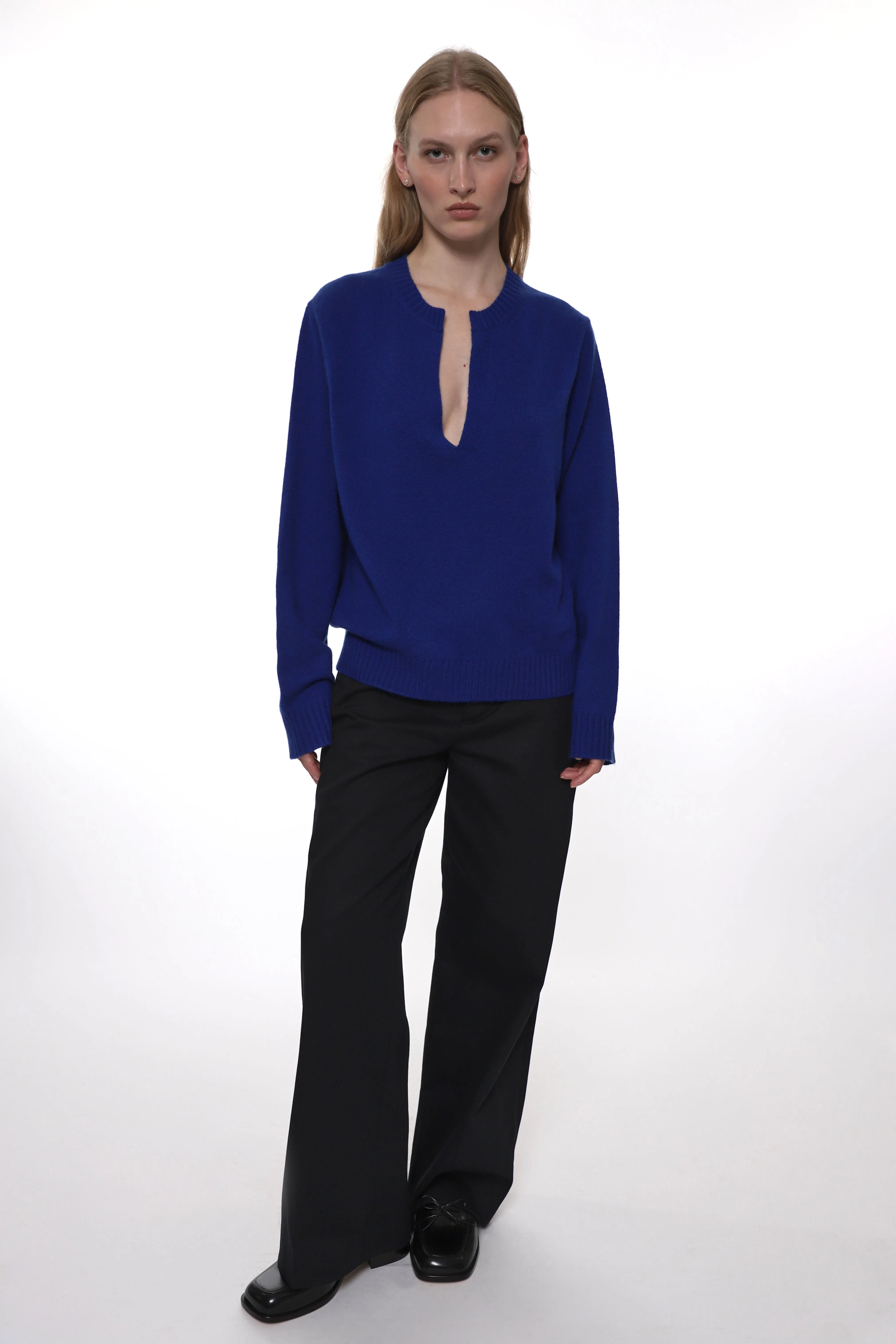 NESH CASHMERE SWEATER IN BLUE sold by Sandy Liang product image thumbnail 2