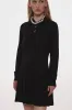 HAGUE SWEATER DRESS IN BLACK sold by Sandy Liang