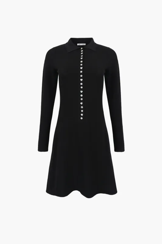 LORI DRESS IN BLACK sold by Sandy Liang