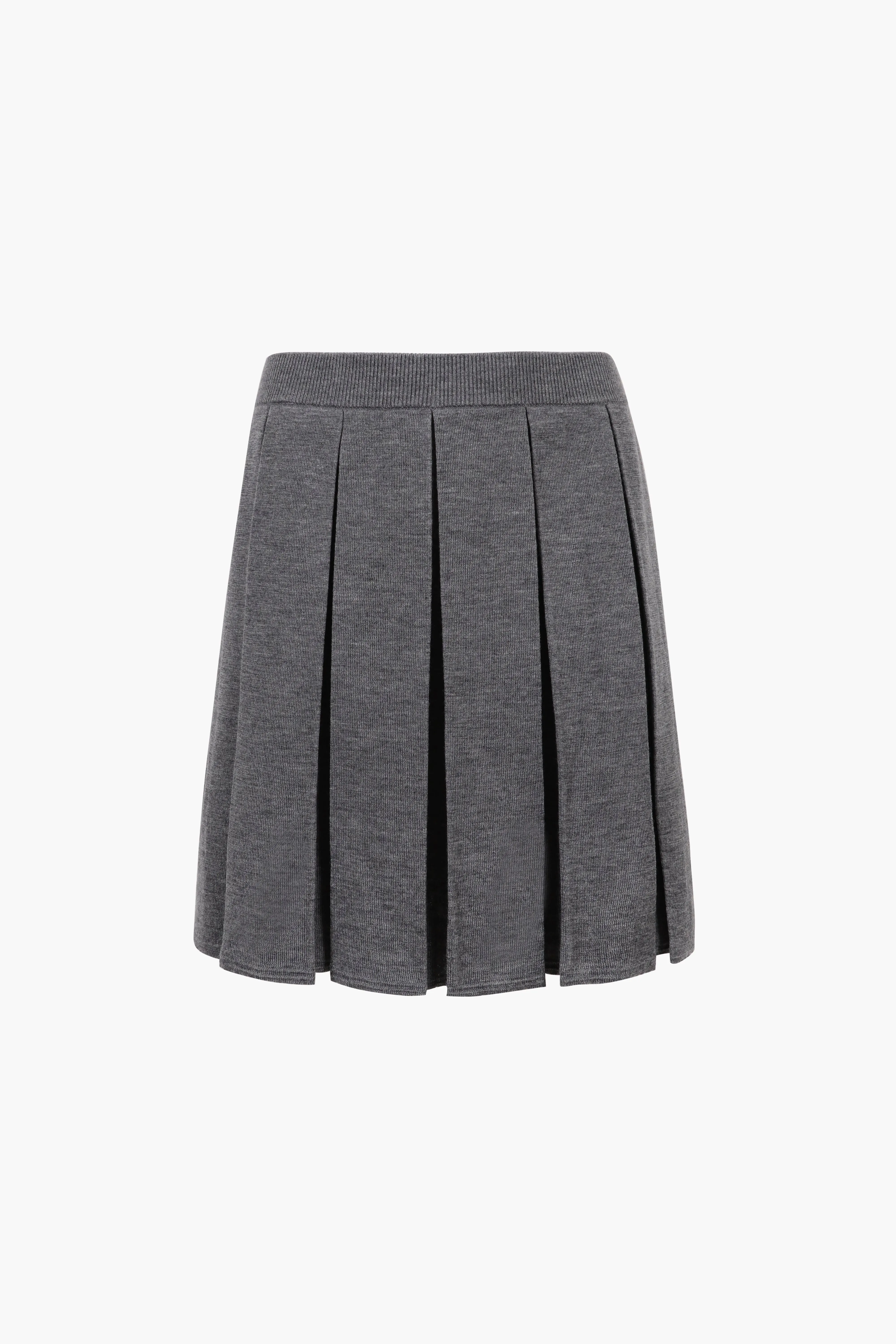 FISHERS SKIRT IN GREY sold by Sandy Liang