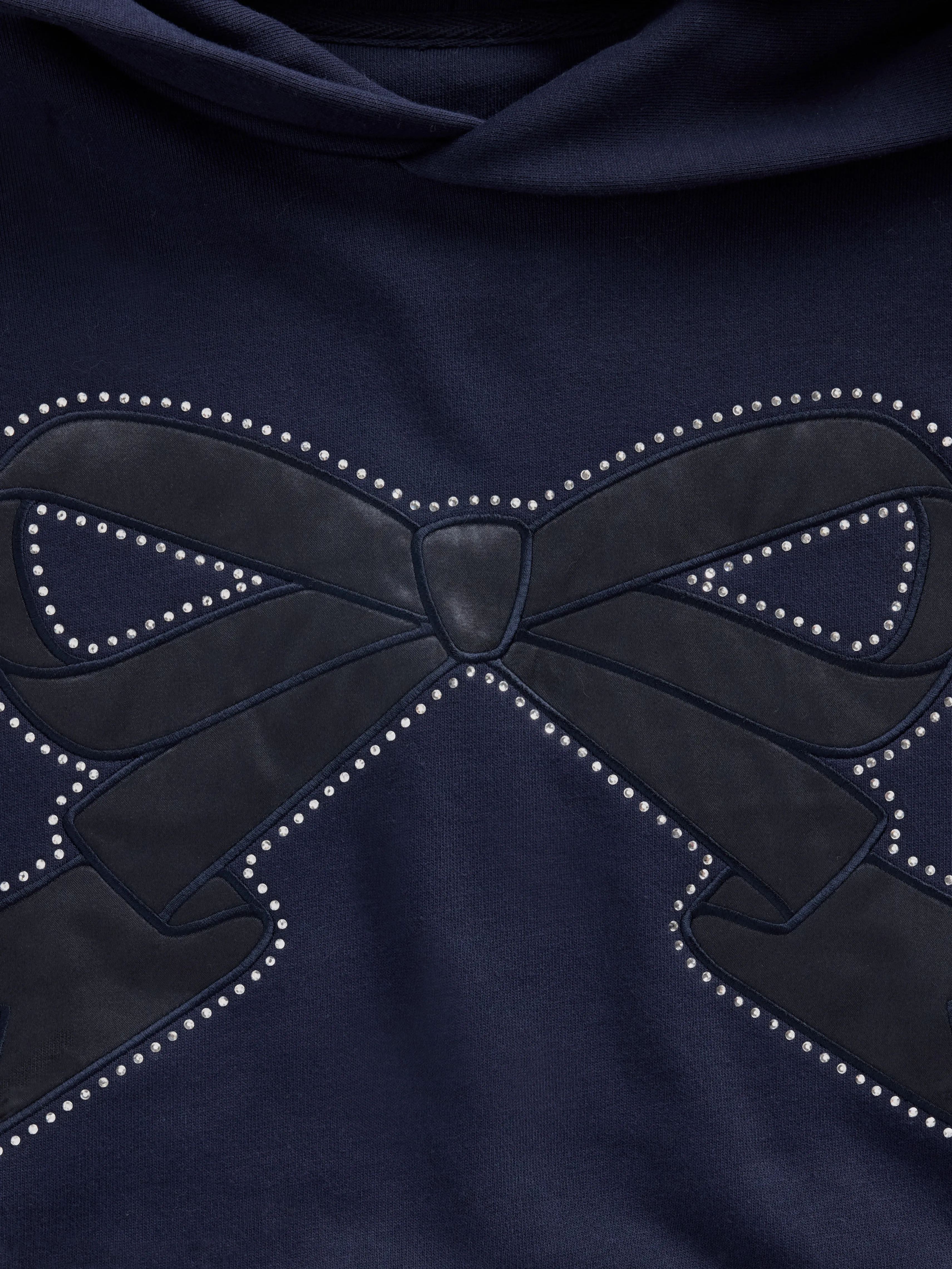 HEAVYWEIGHT BOW OVERSIZED HOODIE sold by Sandy Liang product image thumbnail 2
