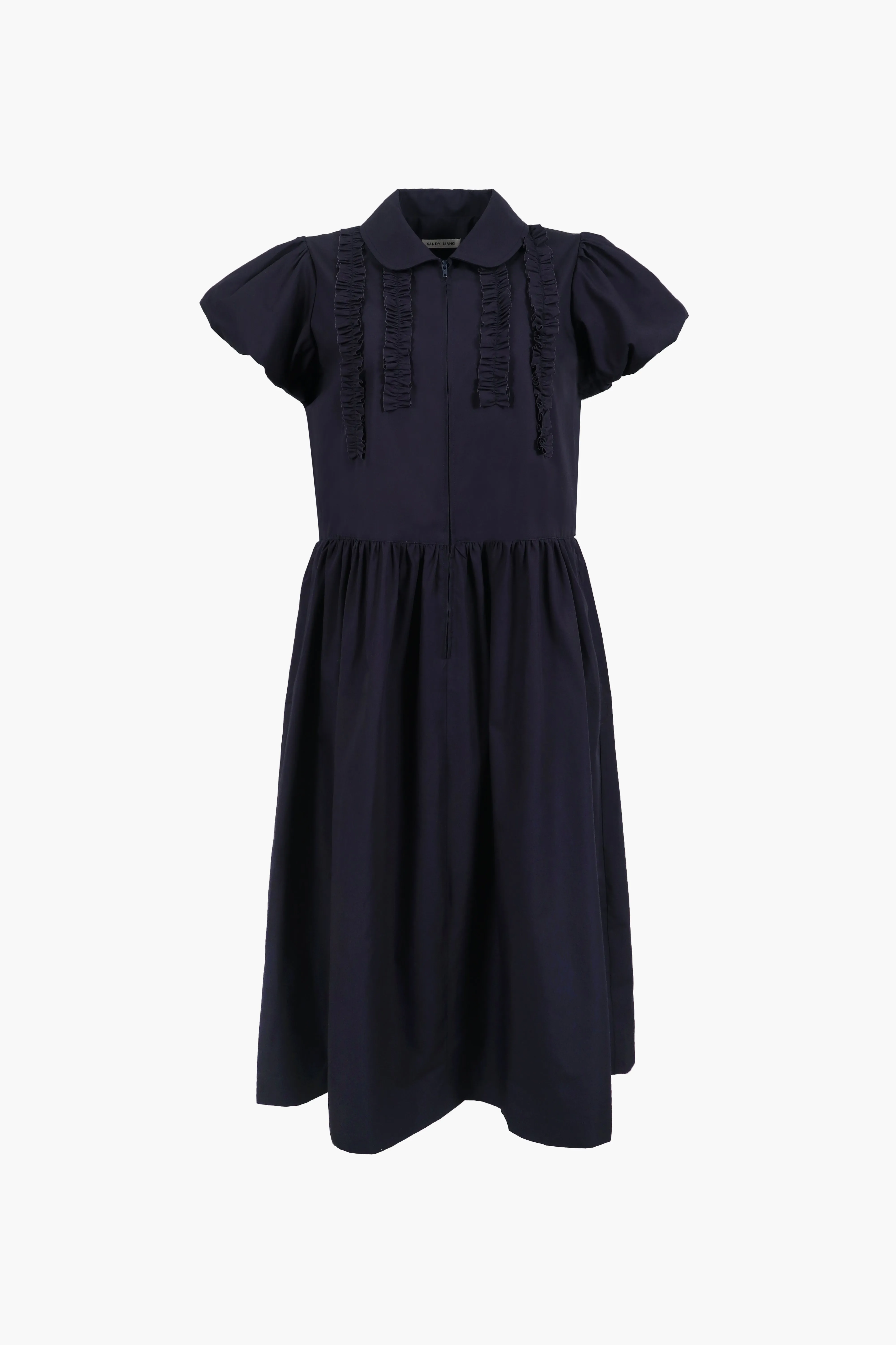 ENSEMBLE DRESS IN NAVY sold by Sandy Liang