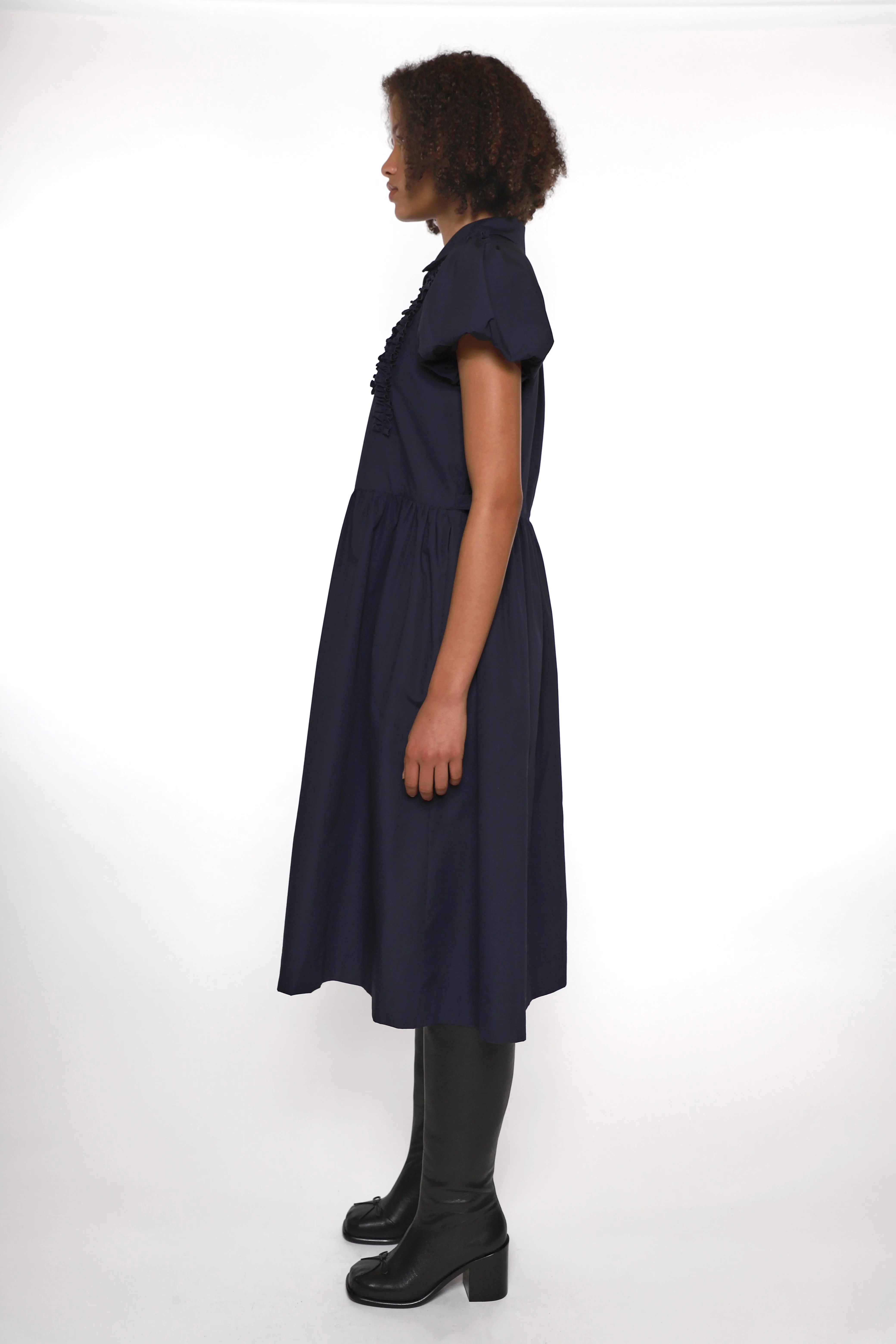 ENSEMBLE DRESS IN NAVY sold by Sandy Liang product image thumbnail 4