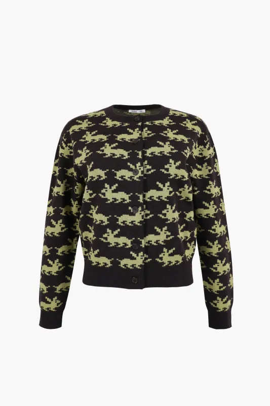 BOUCHETTE CARDIGAN IN BROWN sold by Sandy Liang