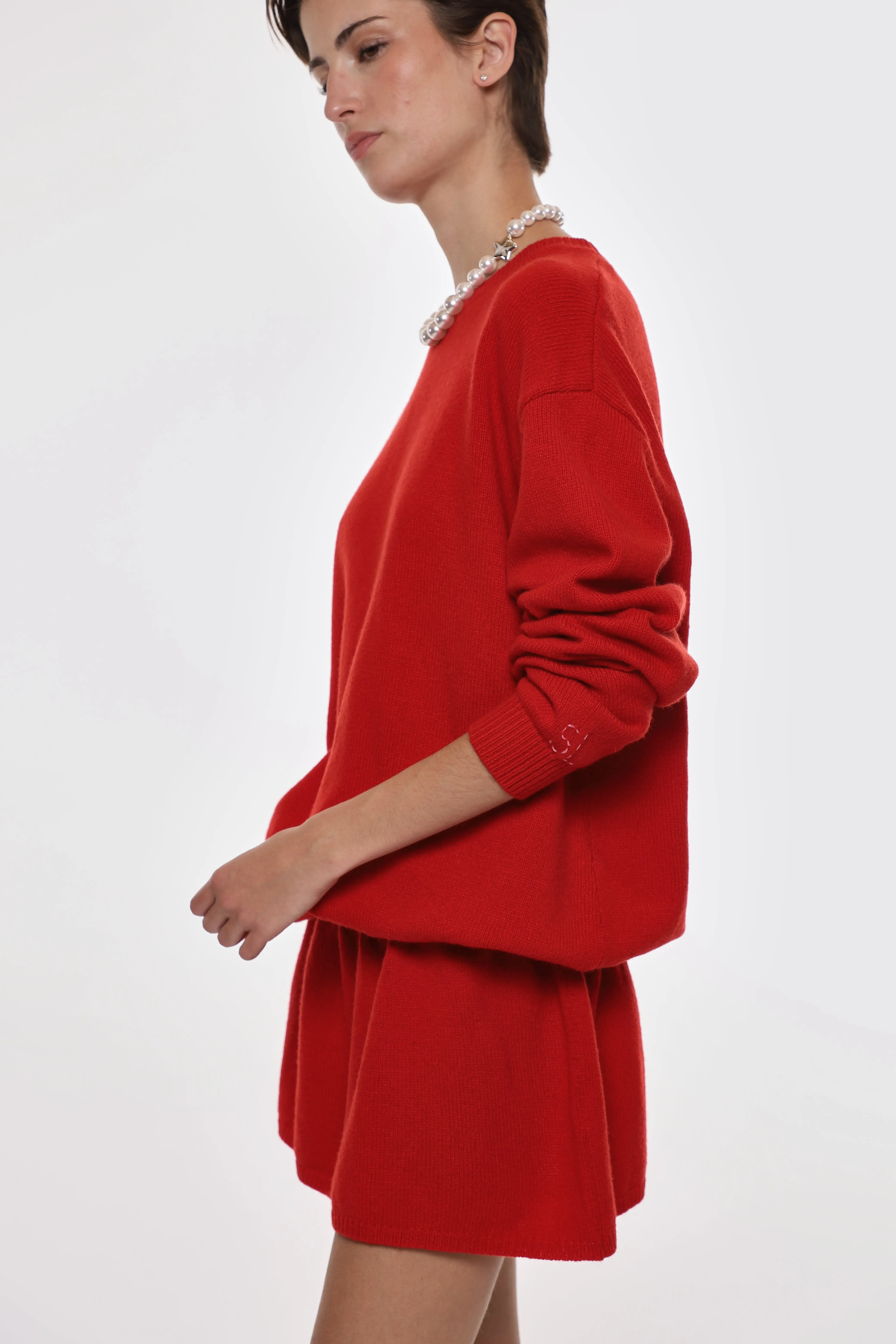 KAZIA KNIT DRESS IN RED sold by Sandy Liang product image thumbnail 5